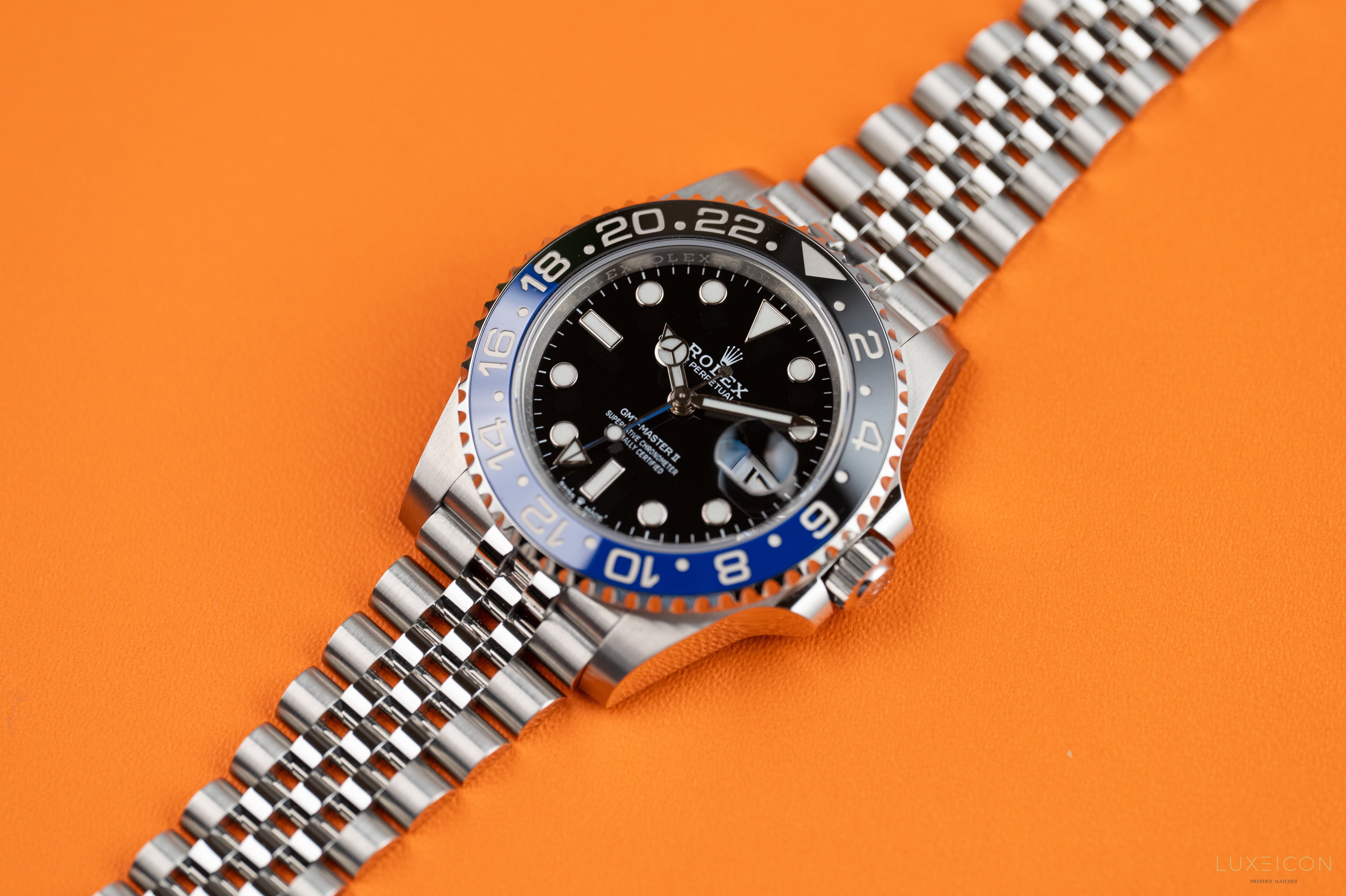 Rolex GMT-Master II Batgirl Jubilee Bracelet 126710BLNR Bagirl 2025
