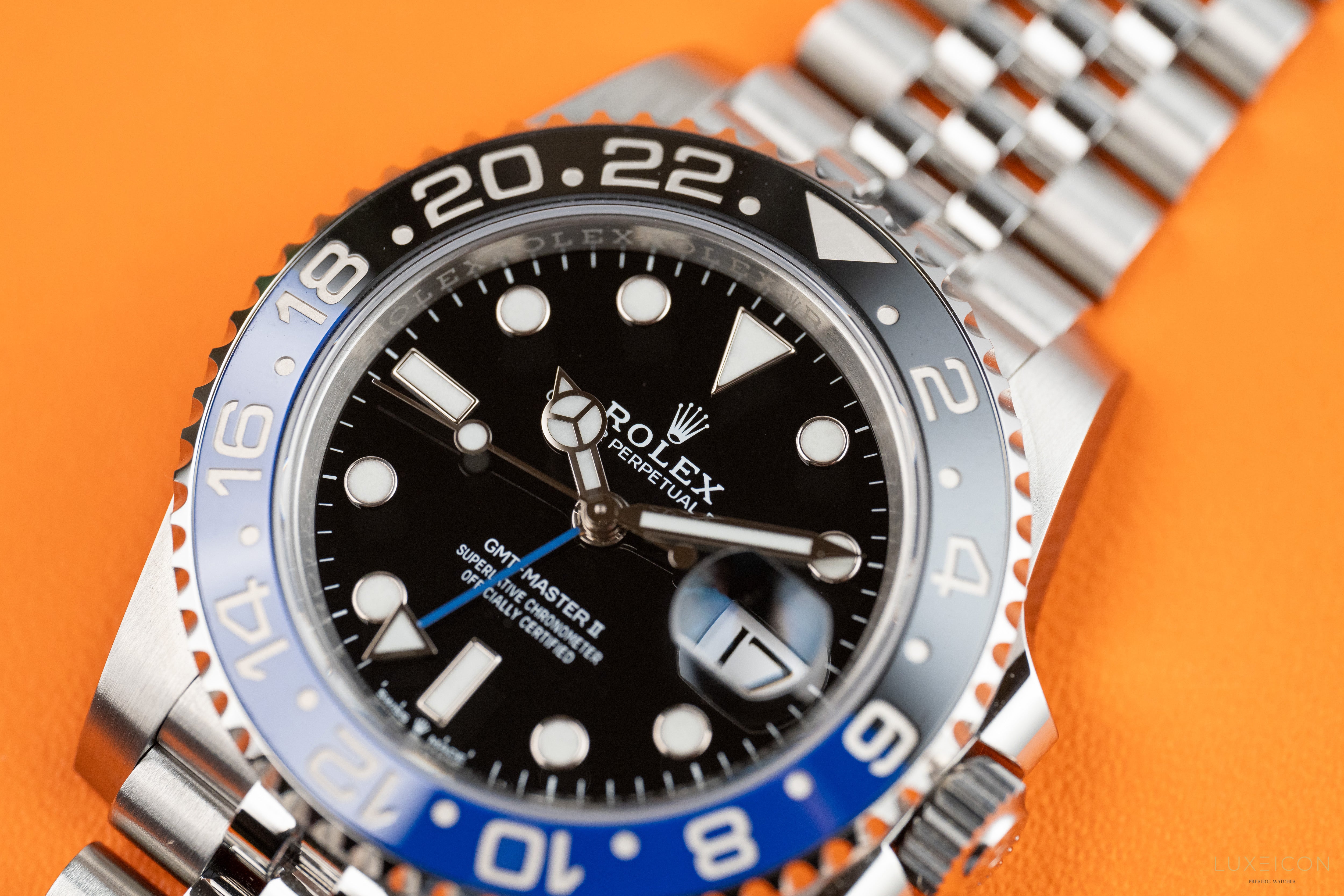 Rolex GMT-Master II Batgirl Jubilee Bracelet 126710BLNR Bagirl 2025