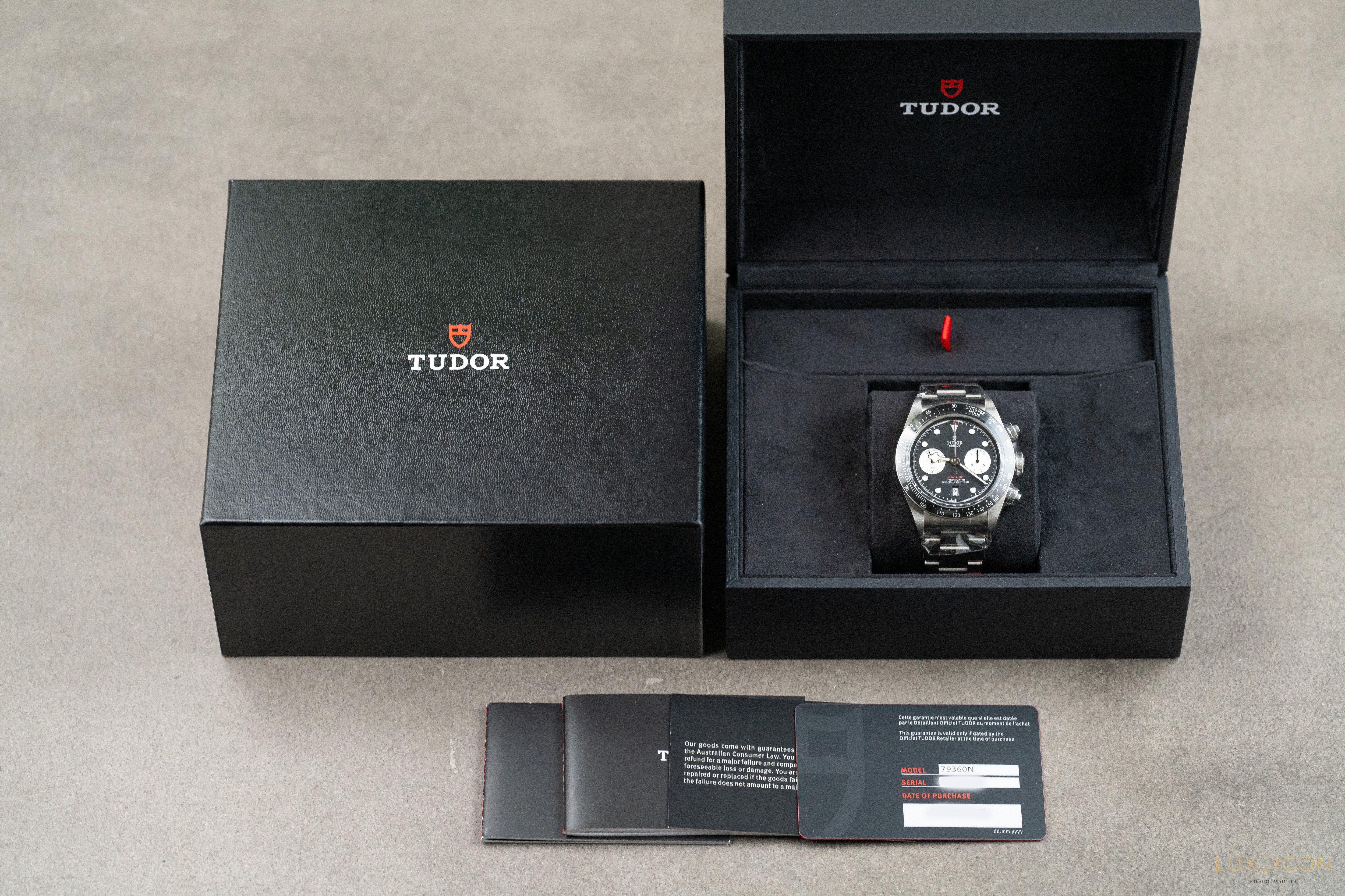 Tudor Black Bay Chrono Heritage Black Bay Chrono 79360N-0001 Unworn