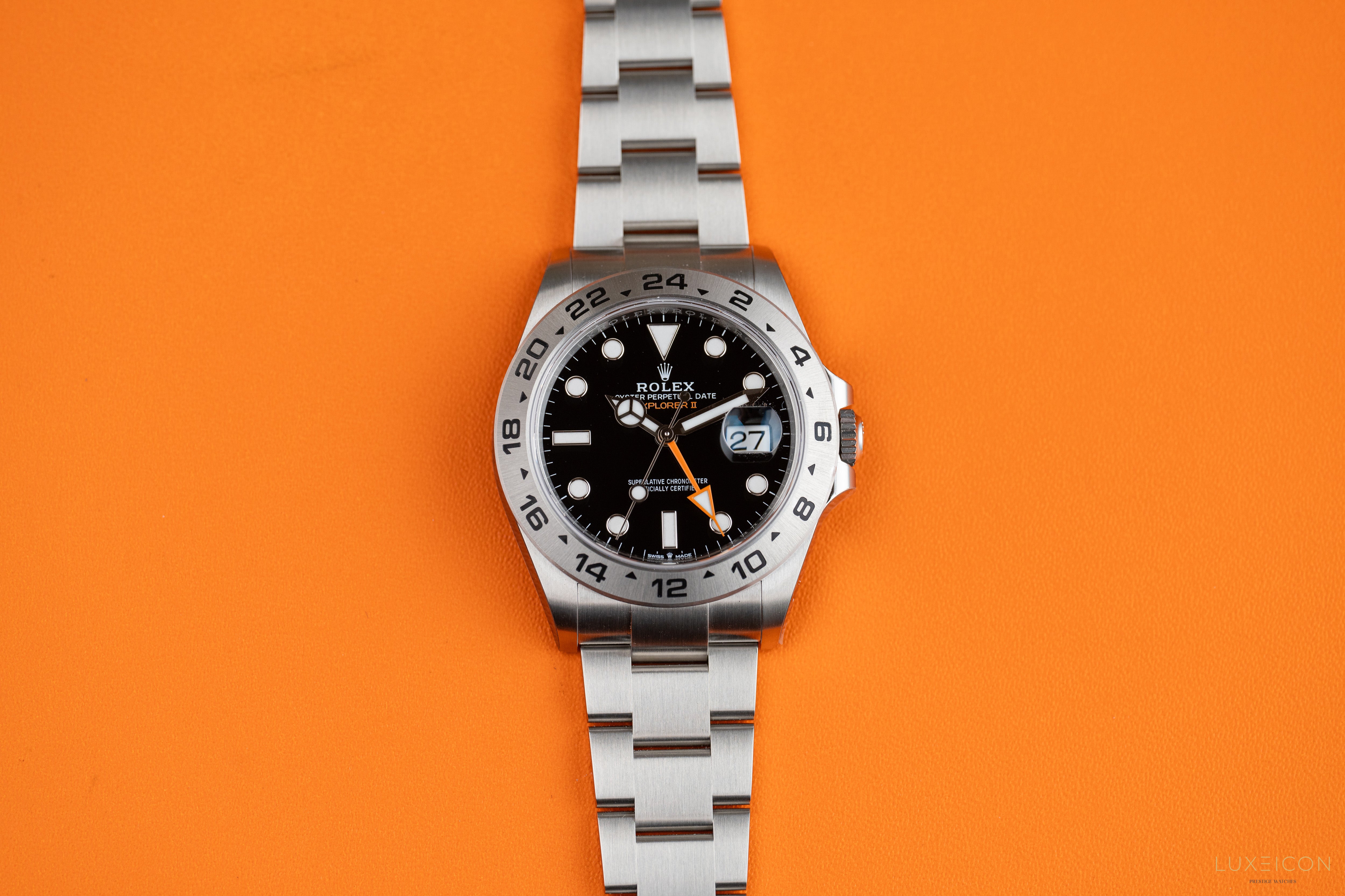 Rolex Explorer II 226570 42MM Black Dial Steel Oyster Bracelet 2025