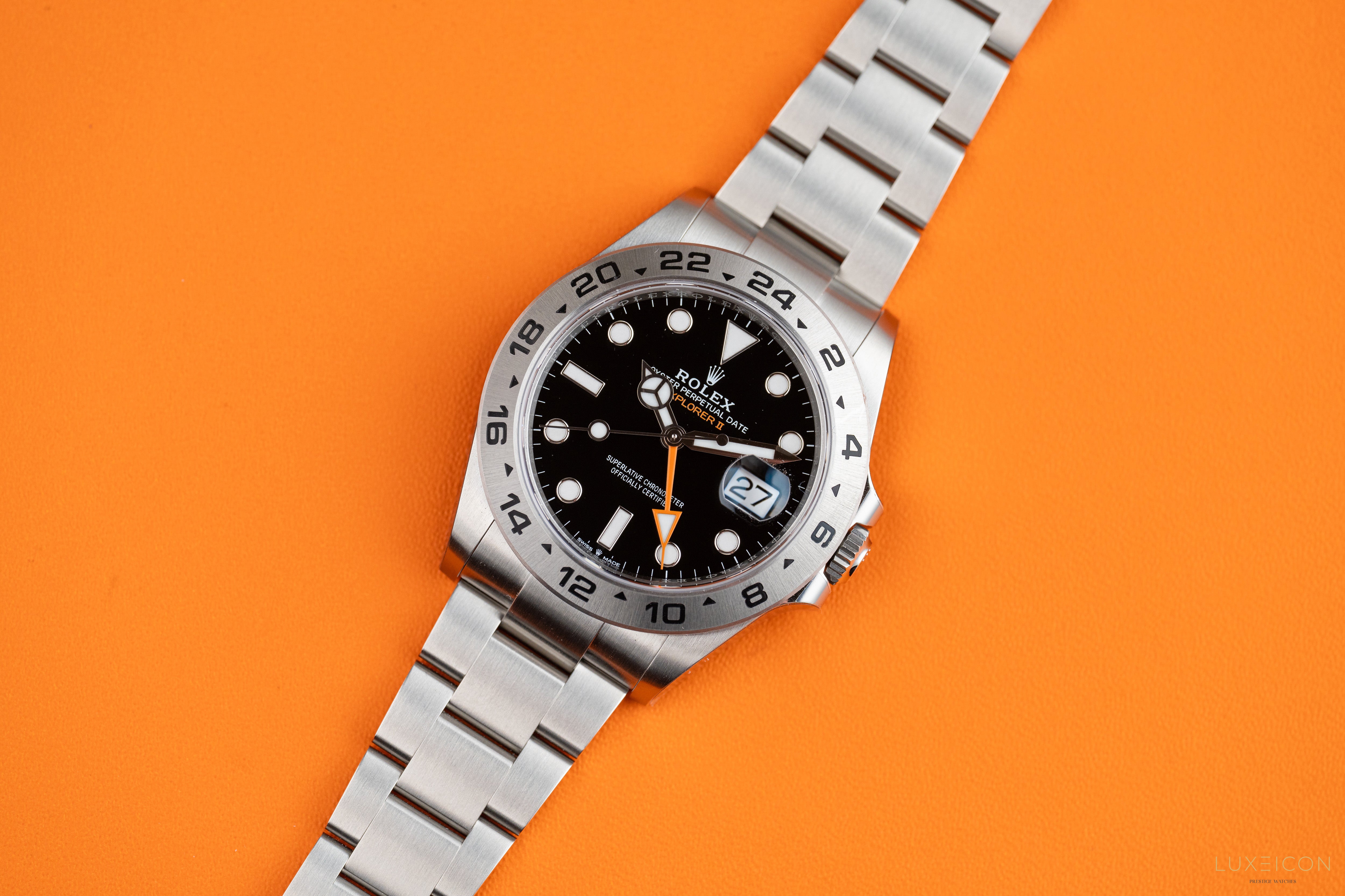 Rolex Explorer II 226570 42MM Black Dial Steel Oyster Bracelet 2025