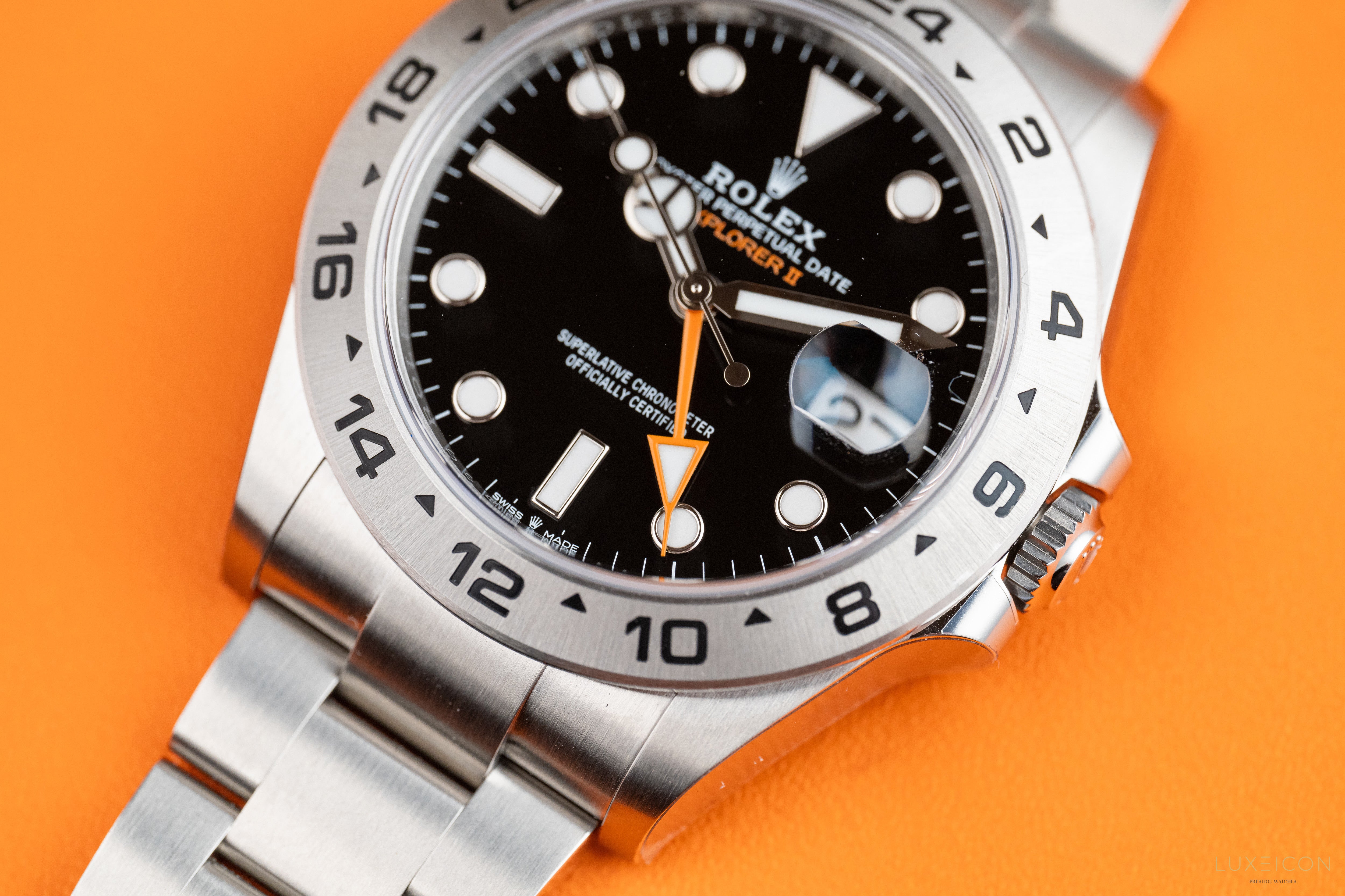 Rolex Explorer II 226570 42MM Black Dial Steel Oyster Bracelet 2025
