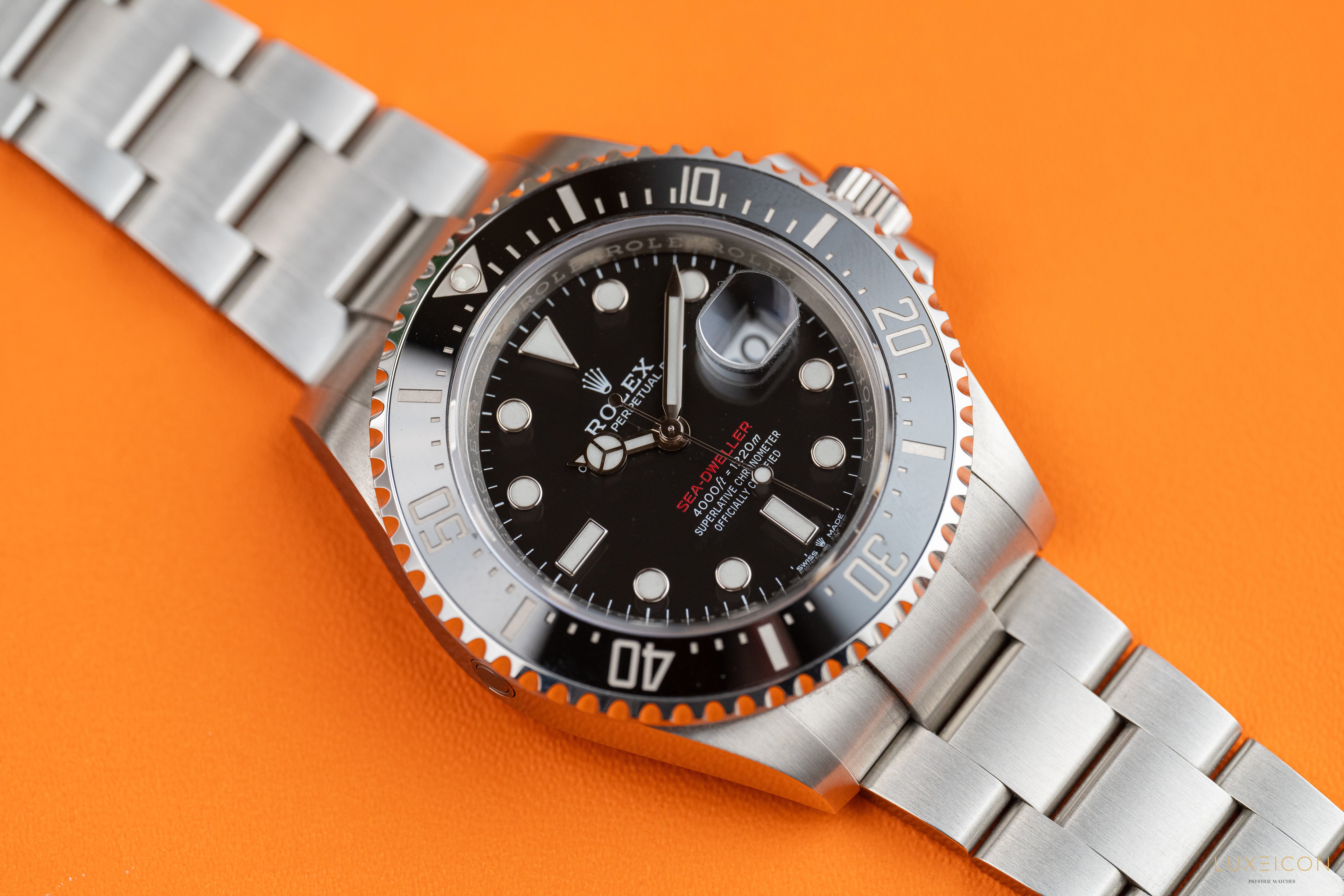 Rolex Red Sea-Dweller 43mm Mark II 50th Anniversary Stainless Steel 126600