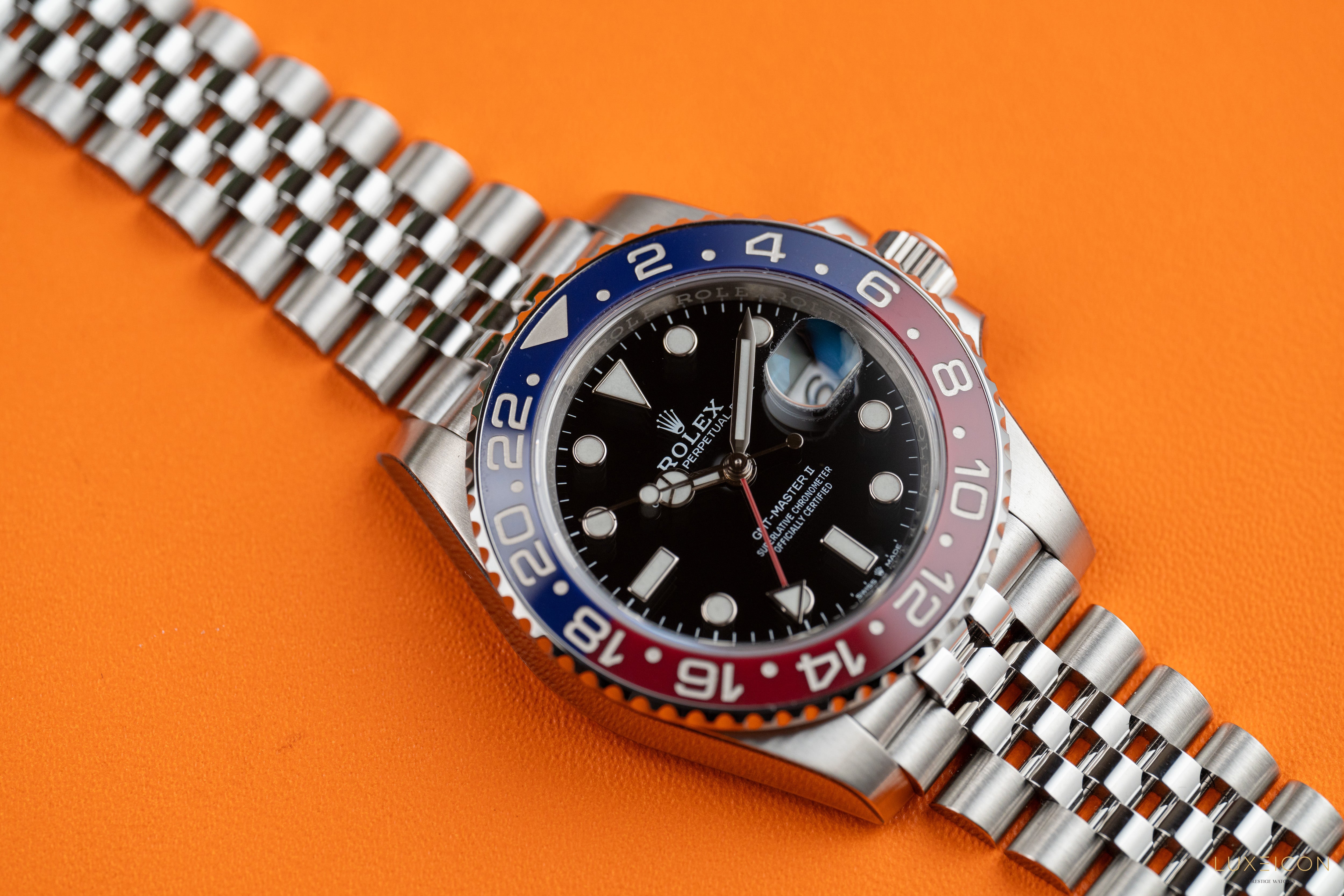 Rolex GMT-Master II Pepsi Jubilee Bracelet 126710BLRO 2021