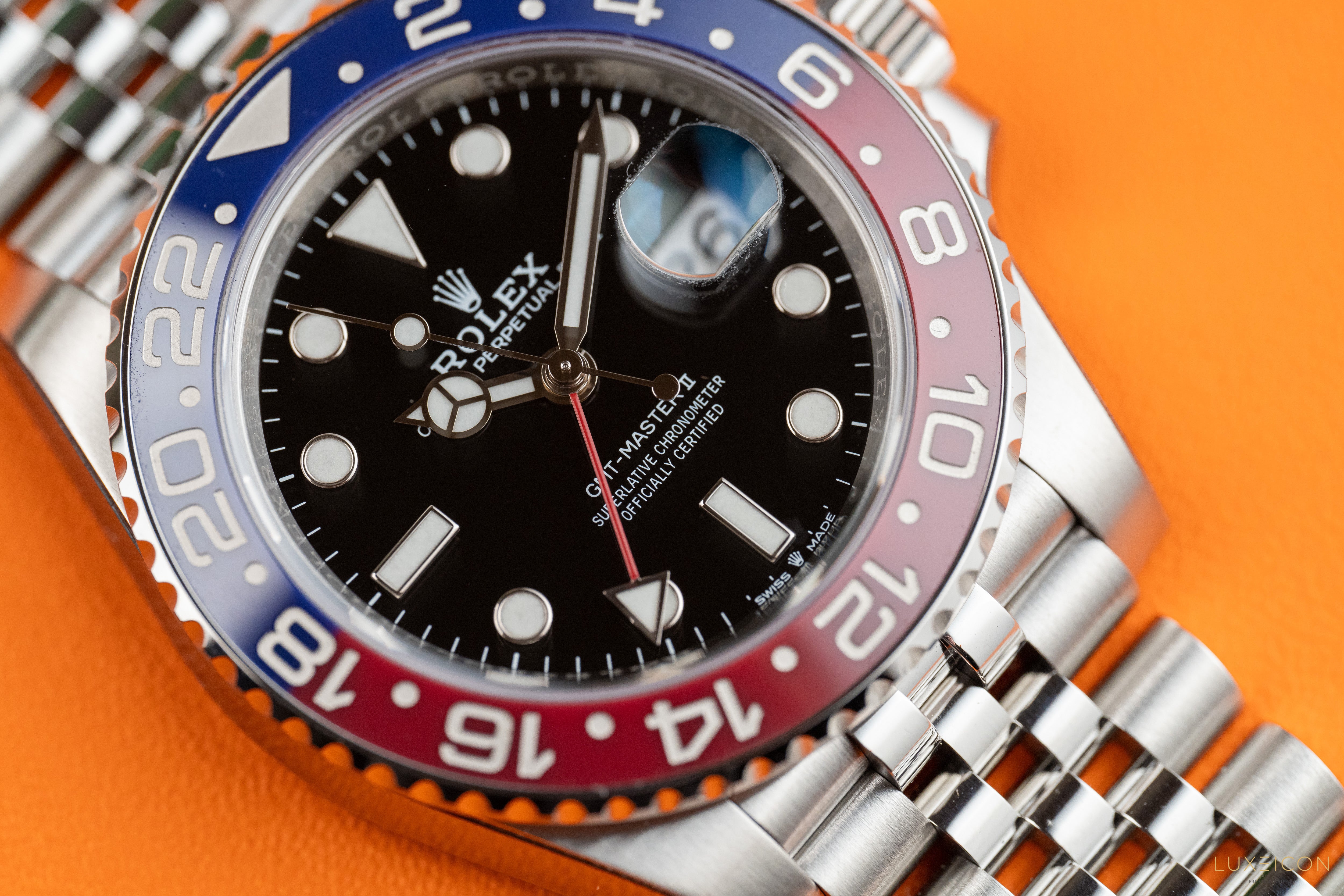 Rolex GMT-Master II Pepsi Jubilee Bracelet 126710BLRO 2021