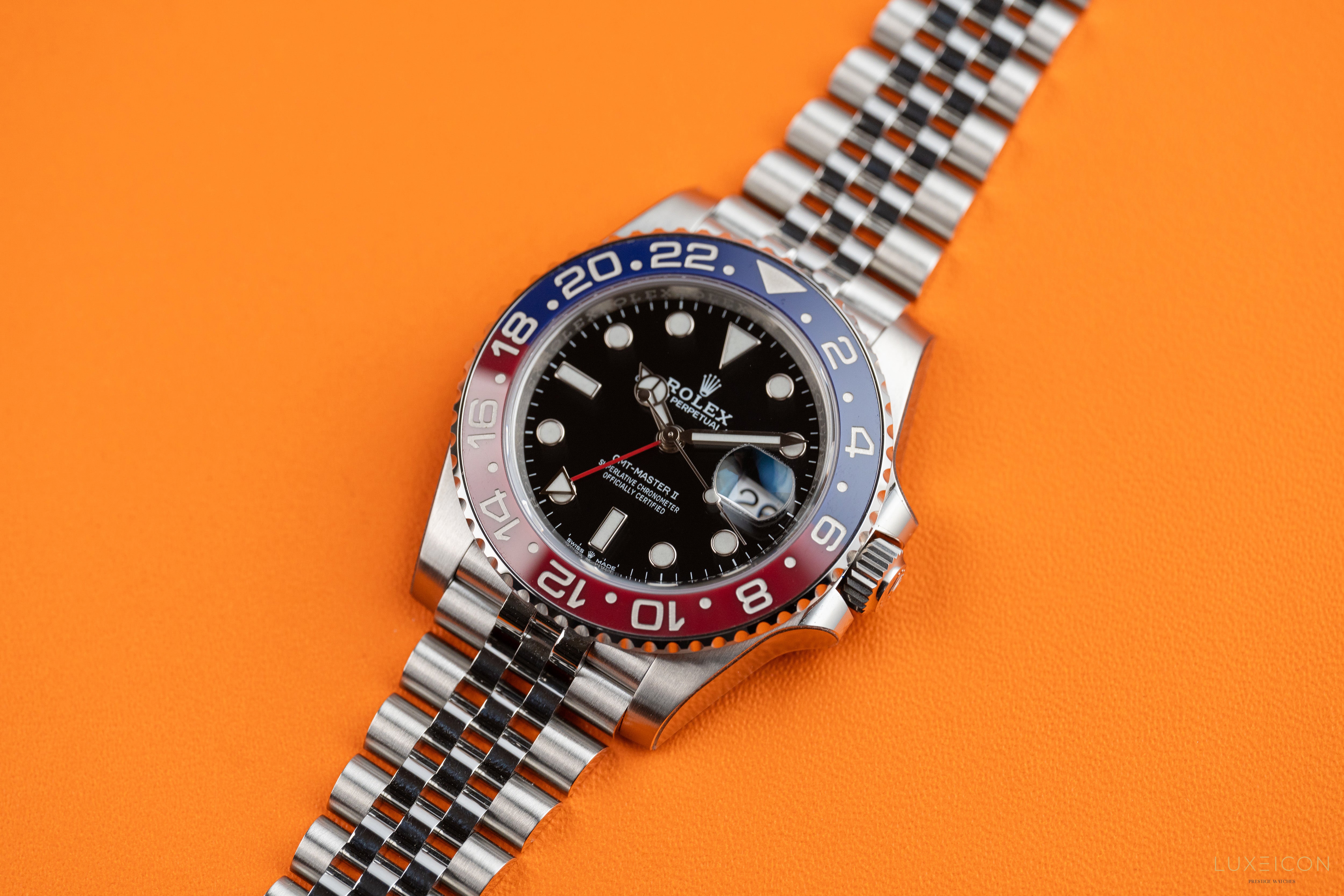 Rolex GMT-Master II Pepsi Jubilee Bracelet 126710BLRO 2021