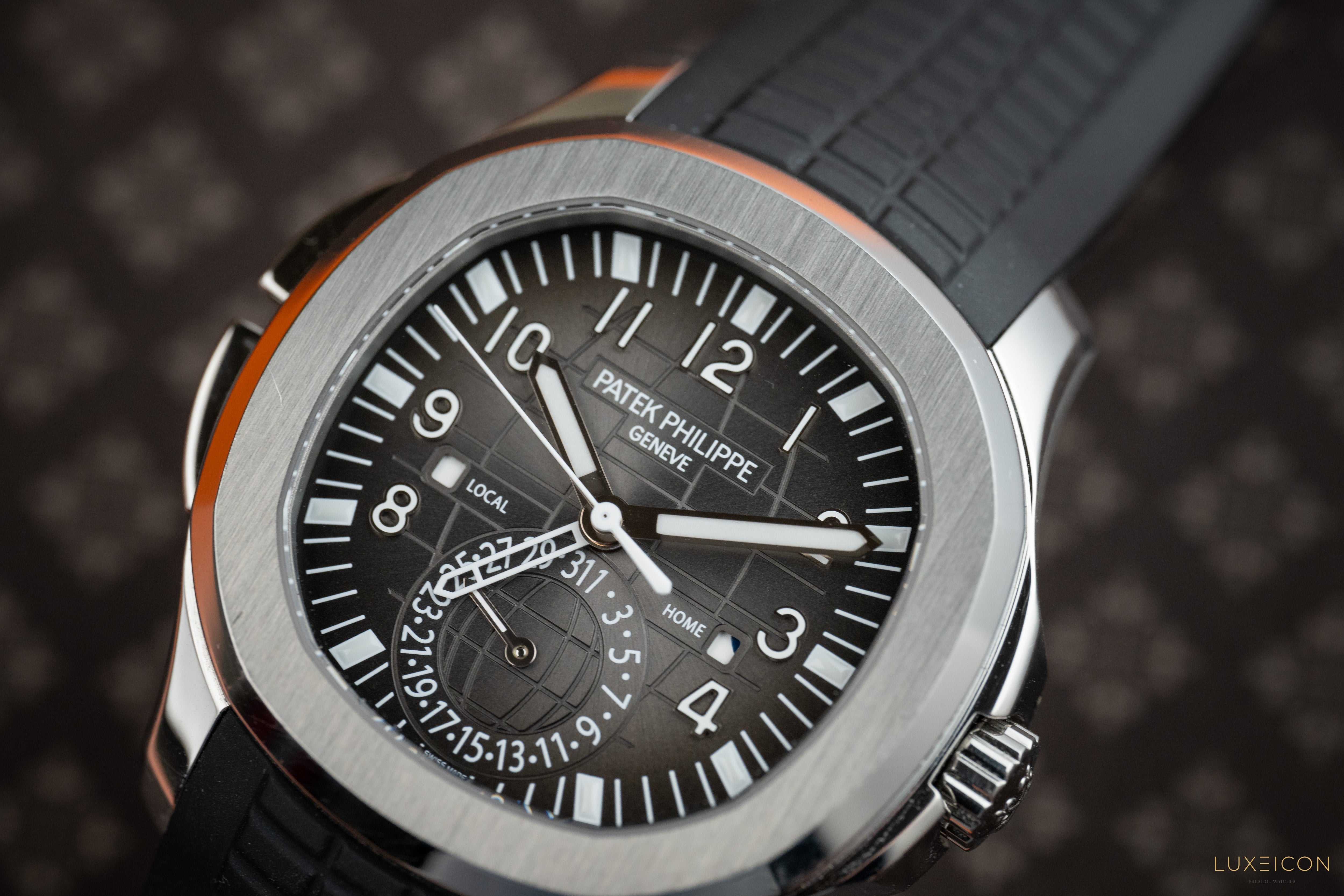 Patek Philippe Aquanaut Travel Time Stainless Steel 5164A-001 2023