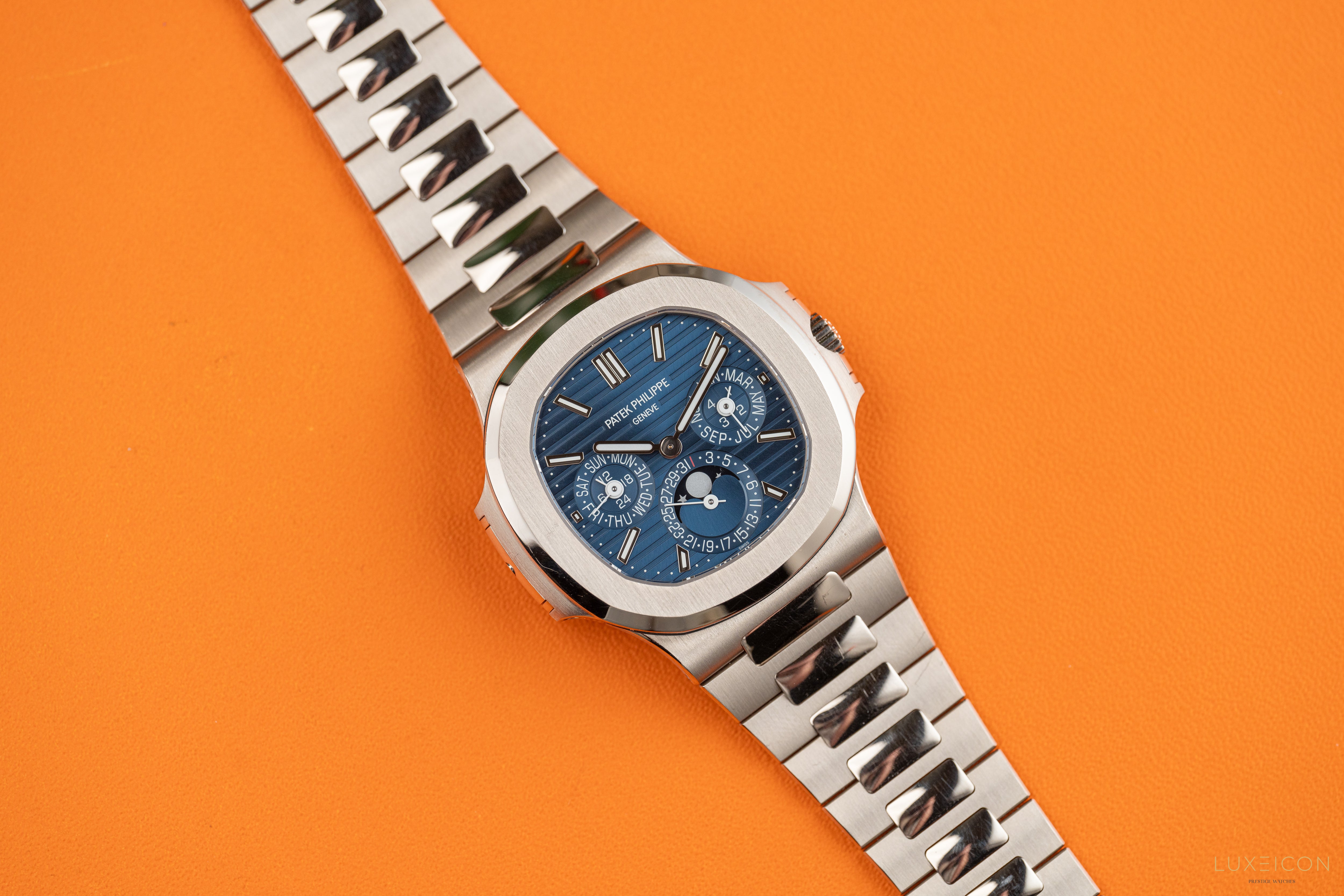 Patek Philippe Nautilus Perpetual Calendar White Gold 5740/1G-001 2023