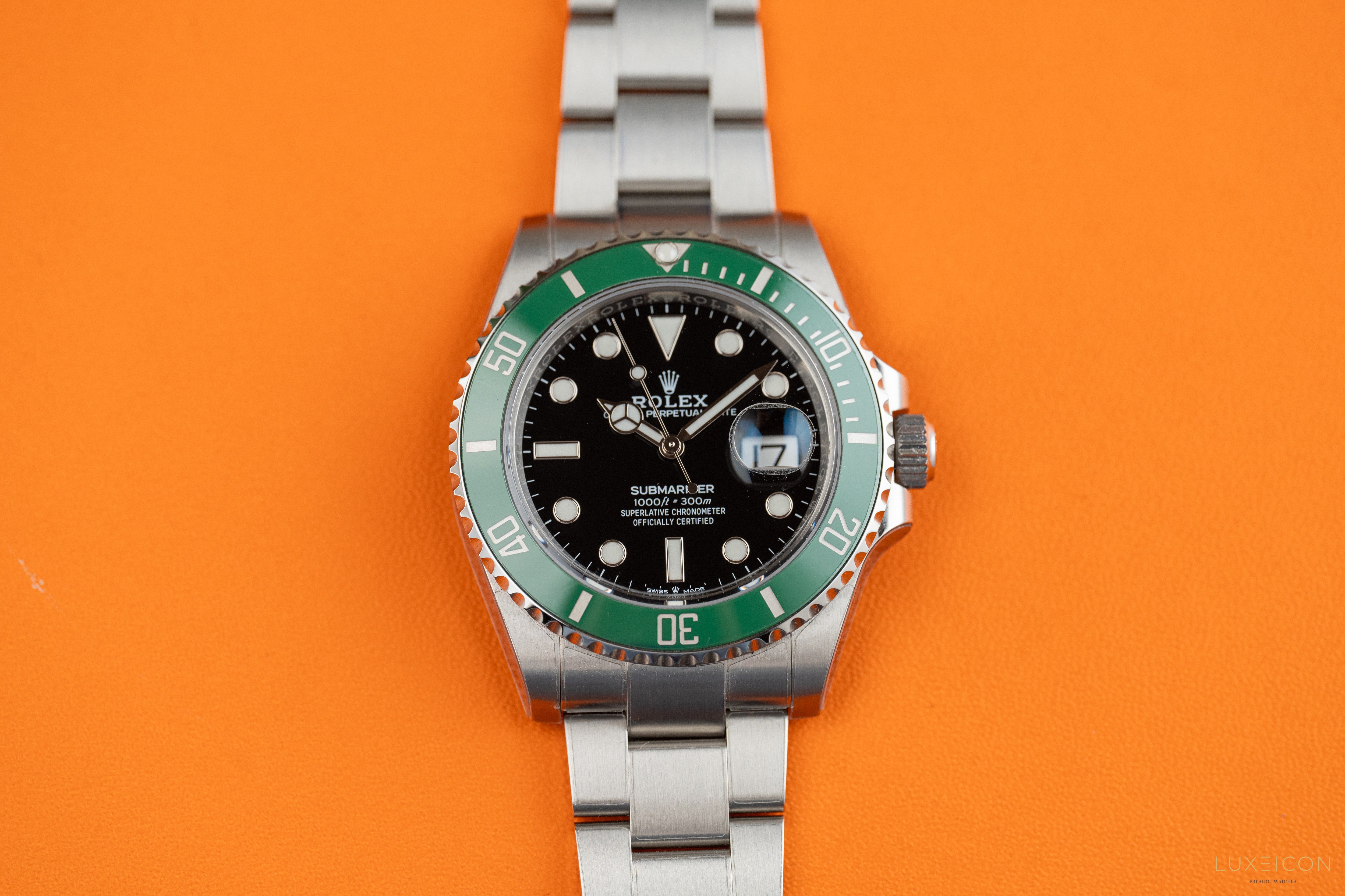 Rolex Submariner Date 41mm Green Ceramic Bezel Starbucks 126610LV