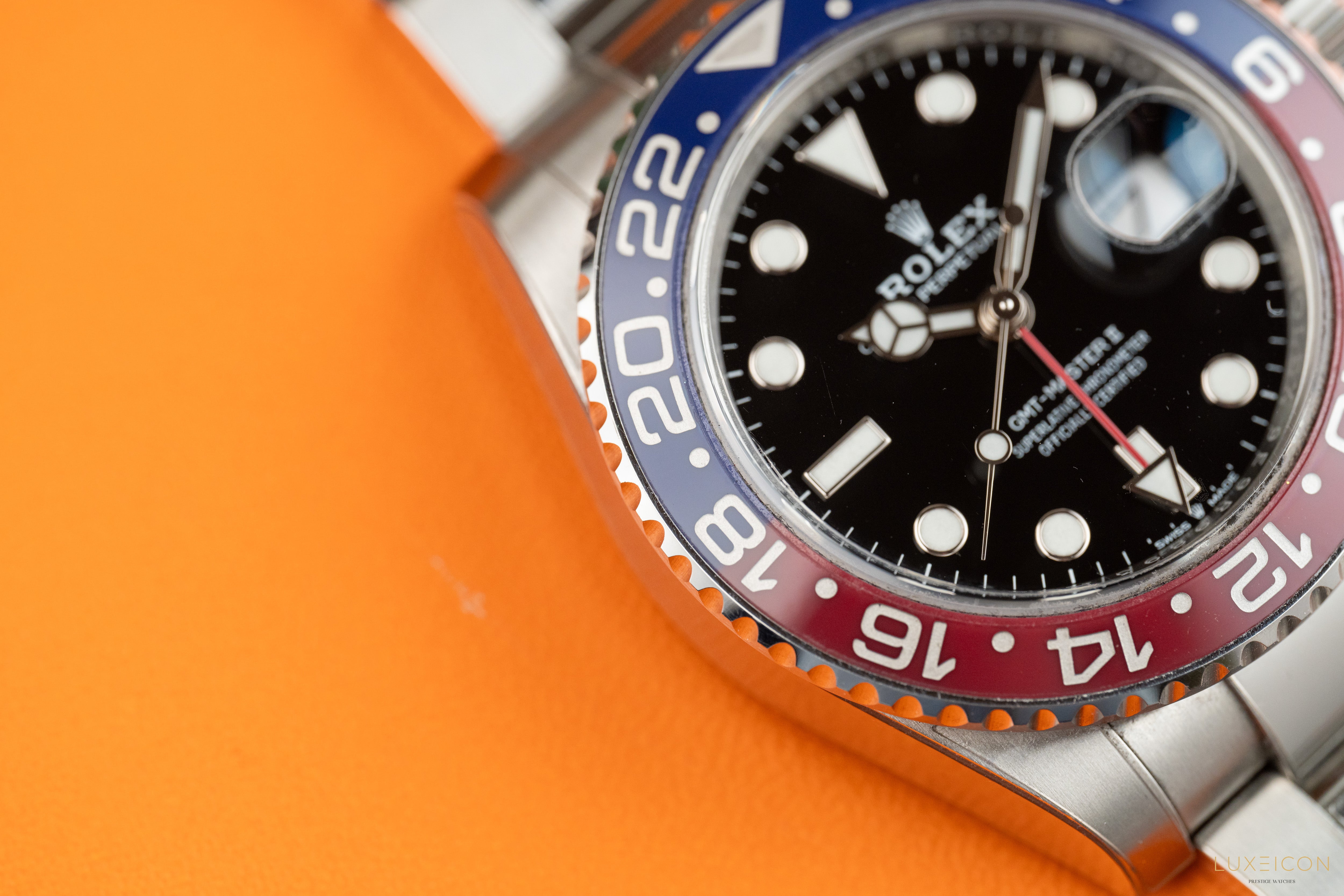 Rolex GMT-Master II Stainless Steel Pepsi Oyster Bracelet 126710BLRO 2022