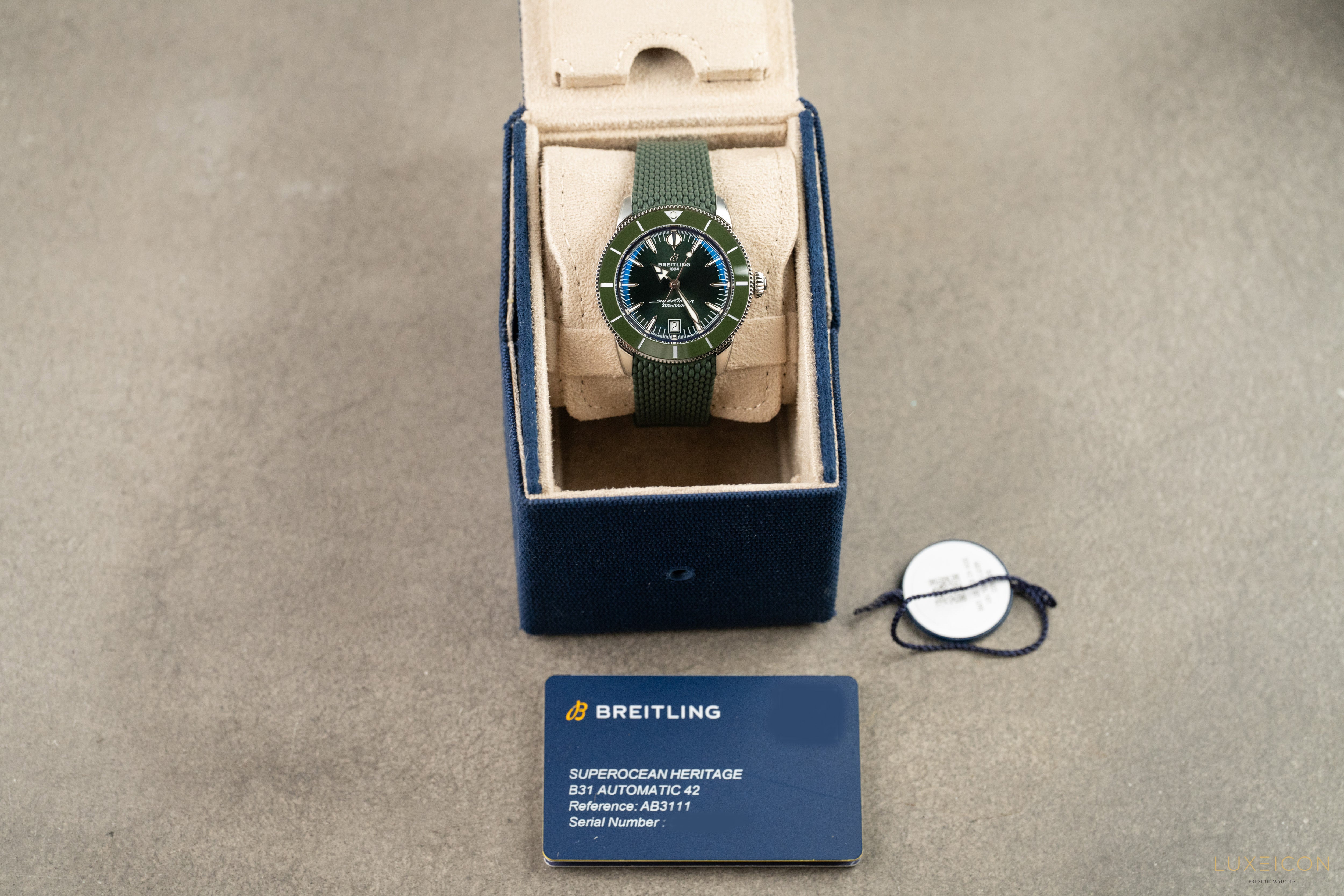 Breitling Super Ocean Heritage Culture Series B31 Green Dial AB3111361 2025