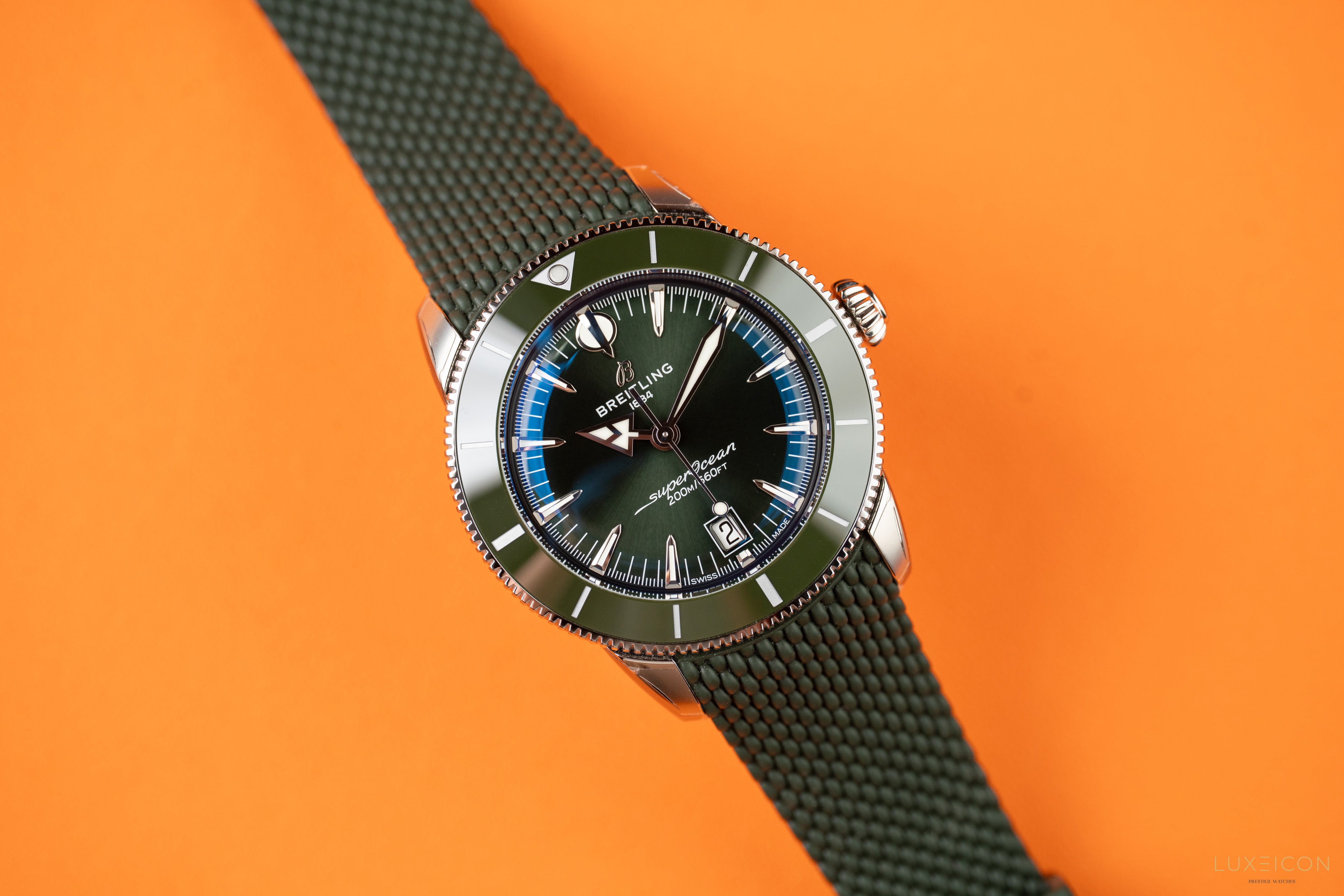 Breitling Super Ocean Heritage Culture Series B31 Green Dial AB3111361 2025