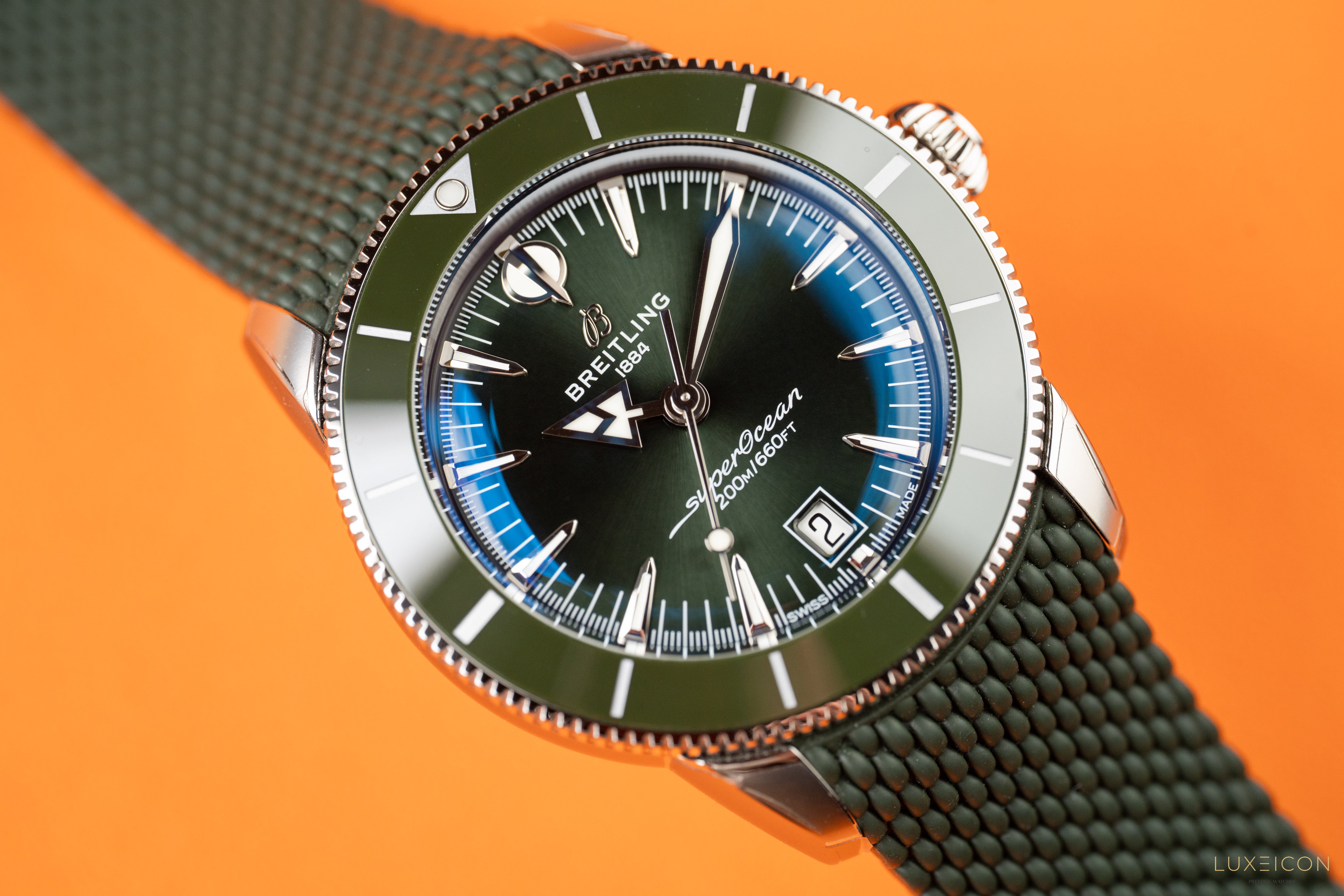 Breitling Super Ocean Heritage Culture Series B31 Green Dial AB3111361 2025