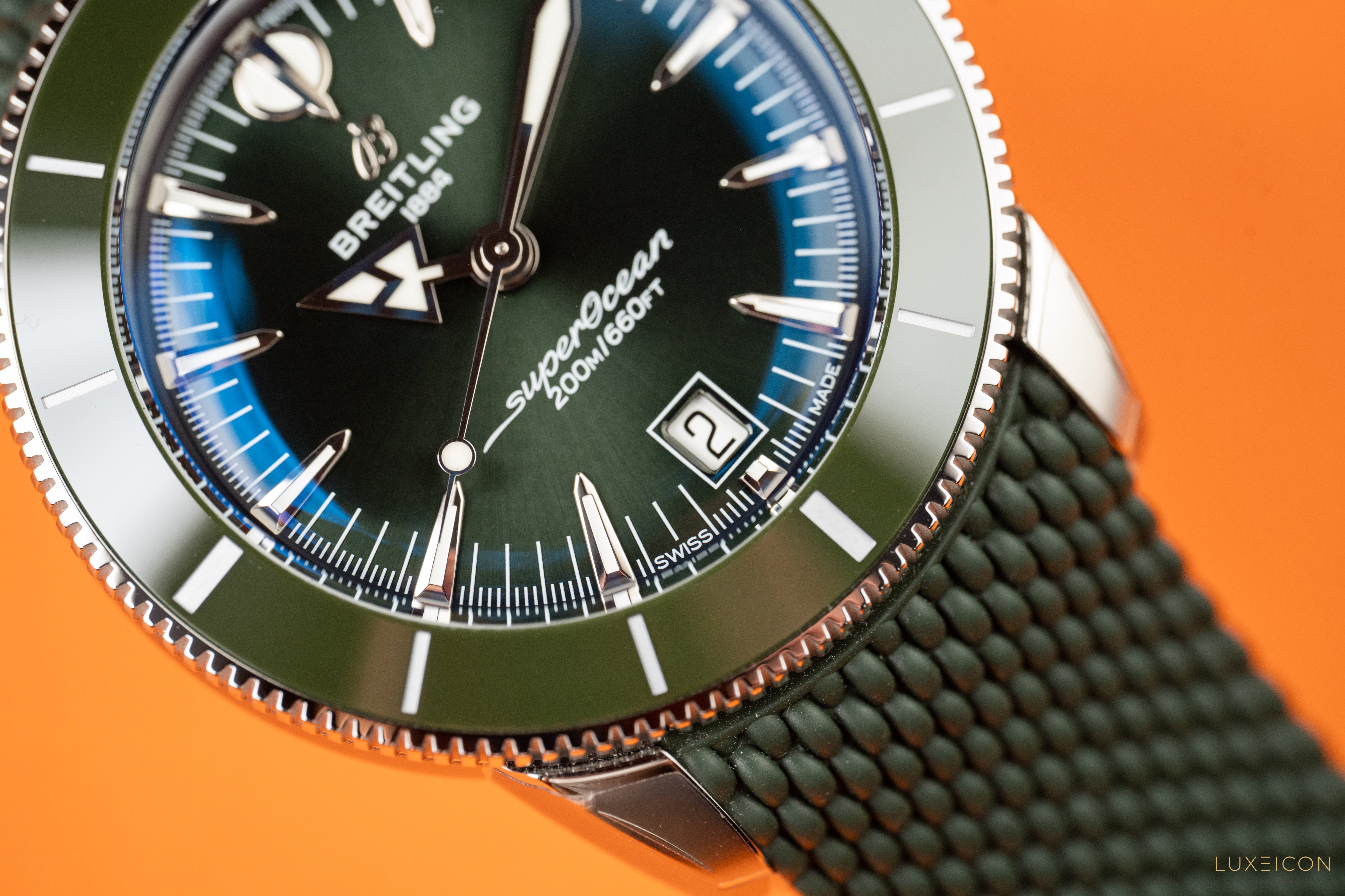 Breitling Super Ocean Heritage Culture Series B31 Green Dial AB3111361 2025