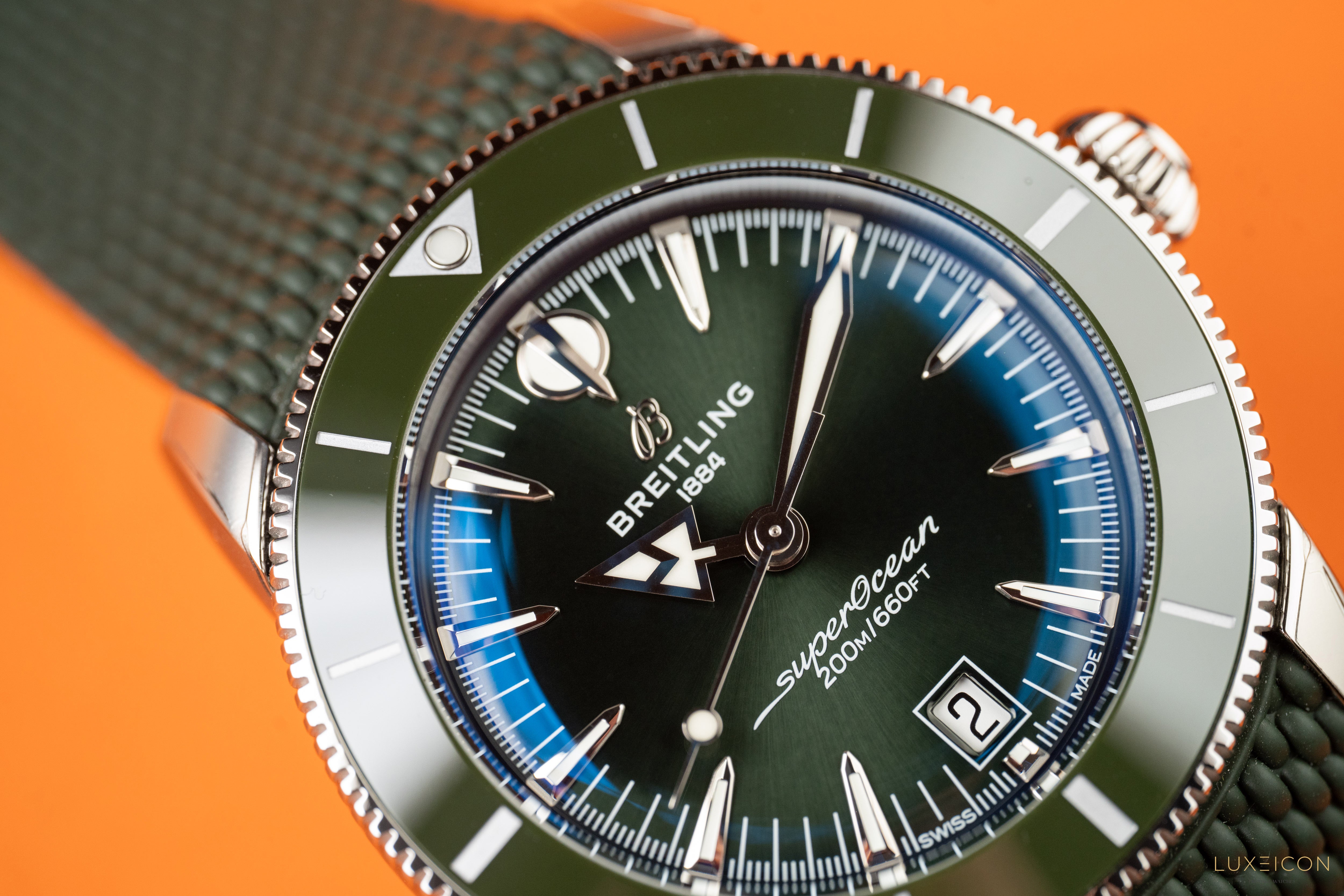 Breitling Super Ocean Heritage Culture Series B31 Green Dial AB3111361 2025