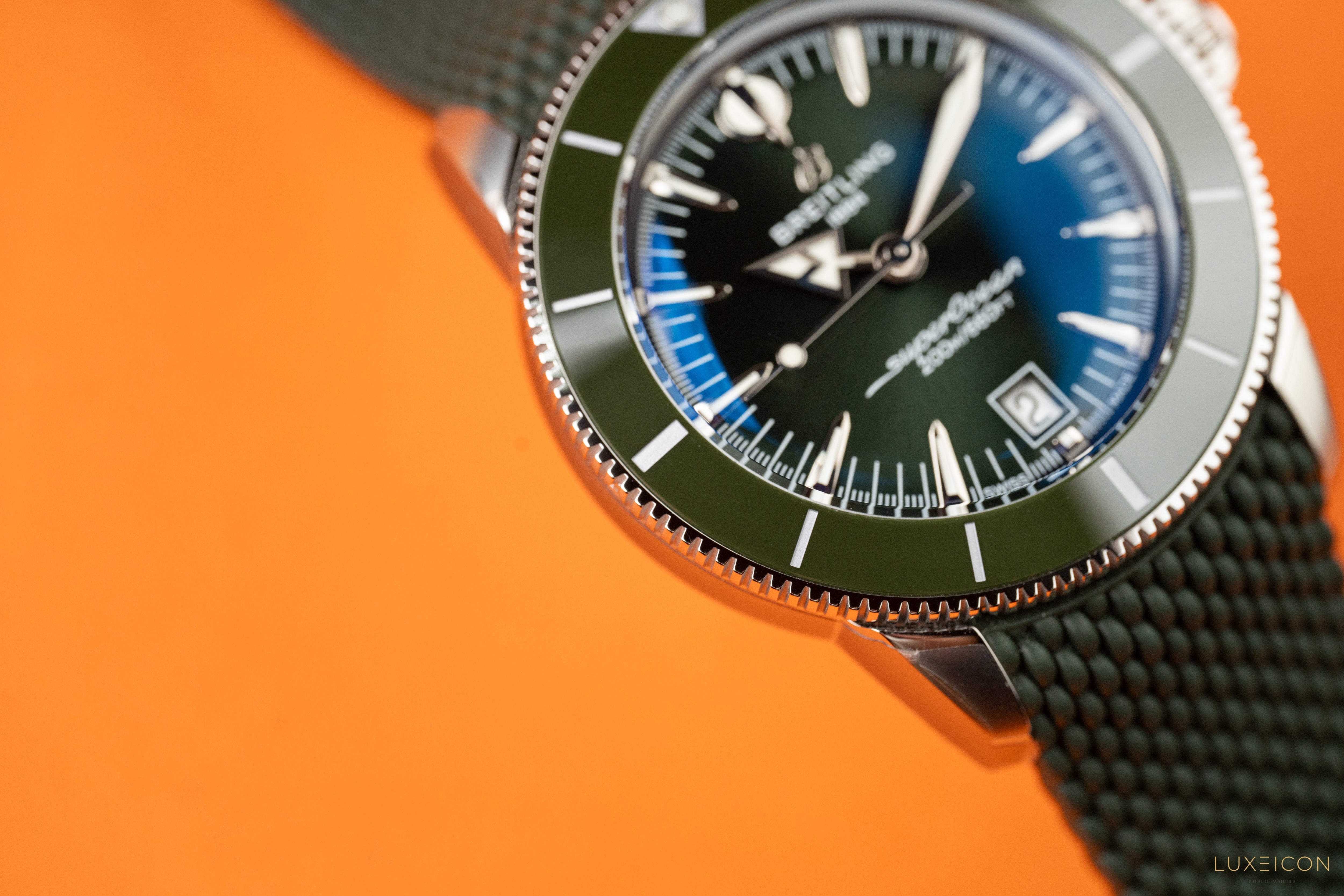 Breitling Super Ocean Heritage Culture Series B31 Green Dial AB3111361 2025