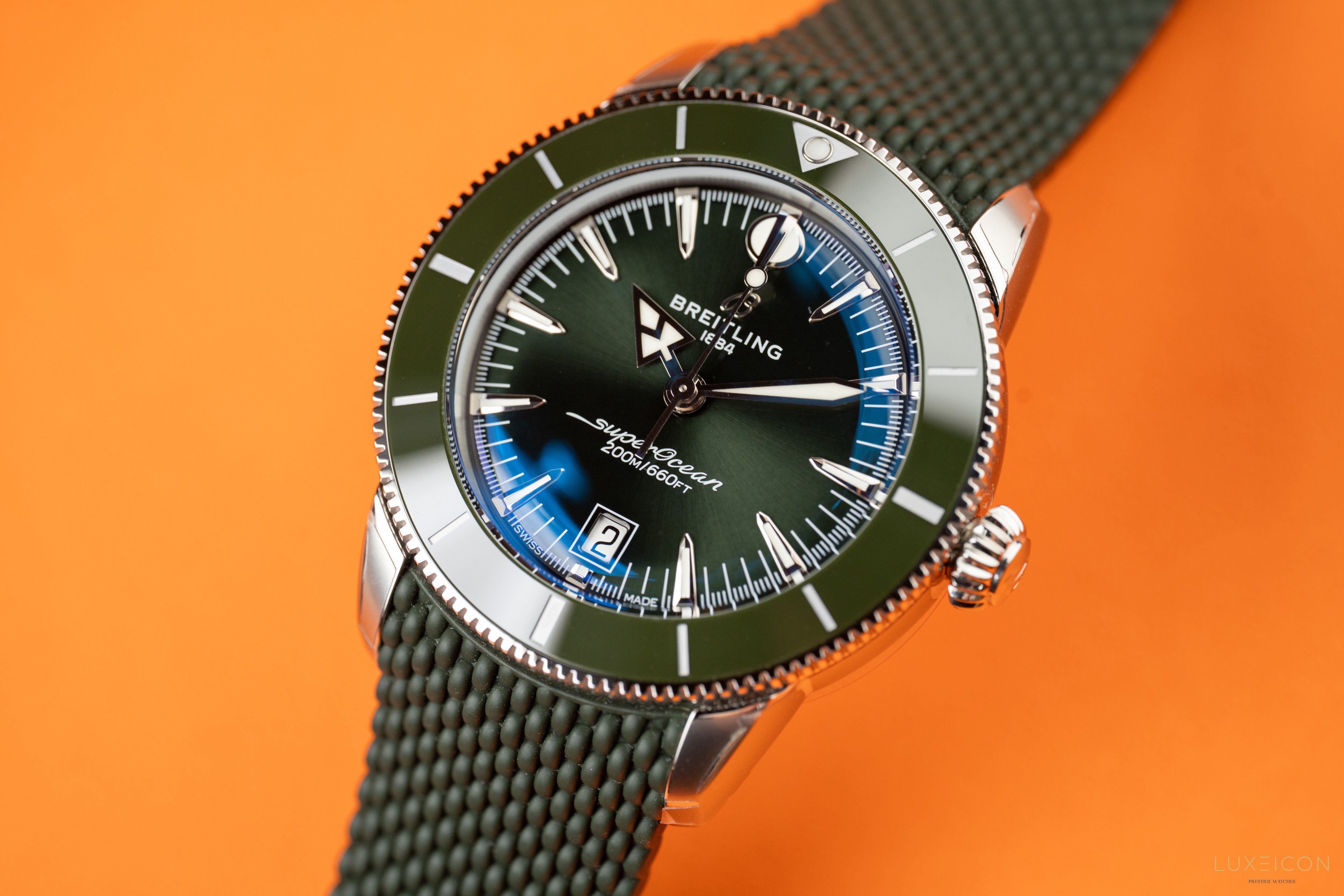 Breitling Super Ocean Heritage Culture Series B31 Green Dial AB3111361 2025