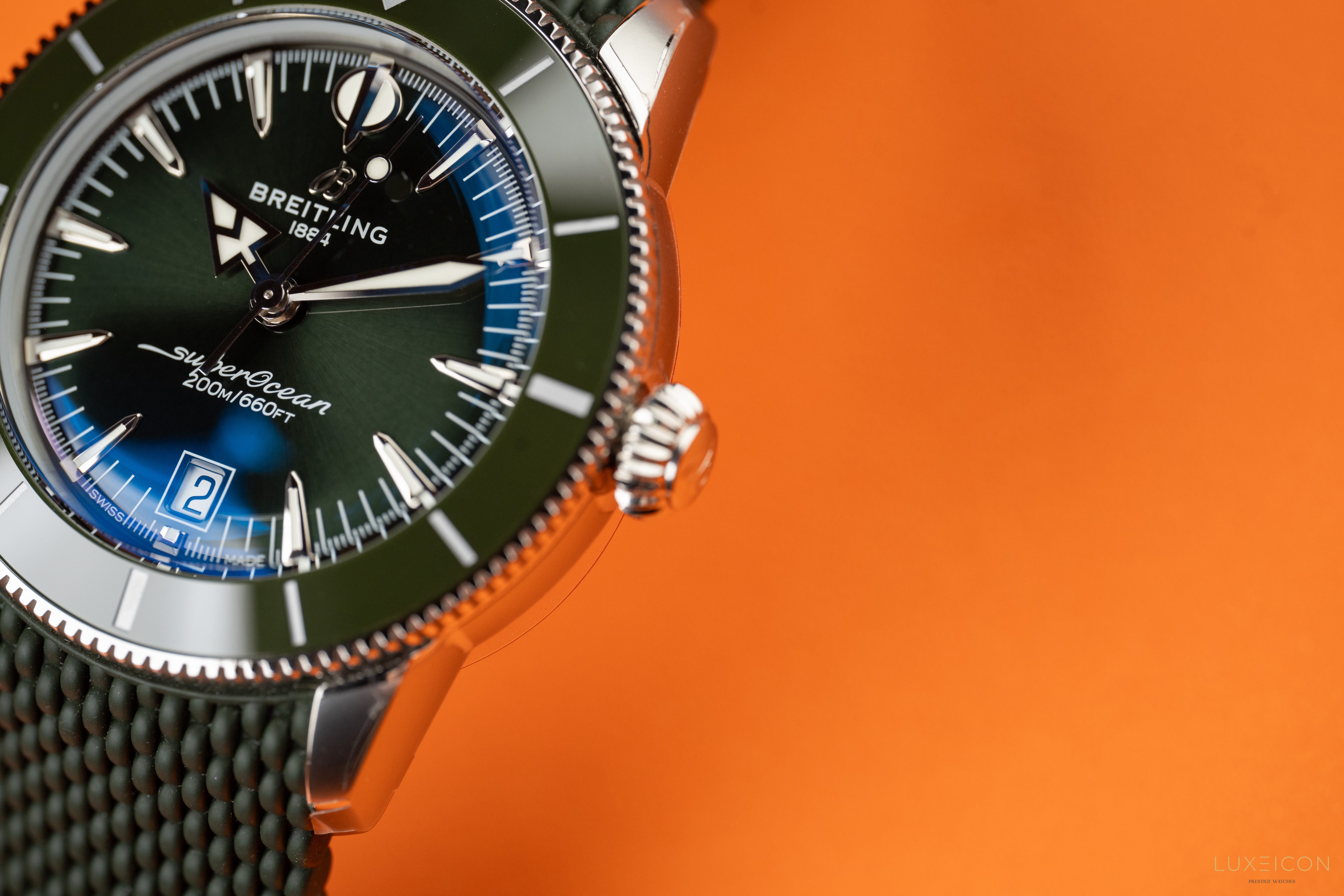 Breitling Super Ocean Heritage Culture Series B31 Green Dial AB3111361 2025