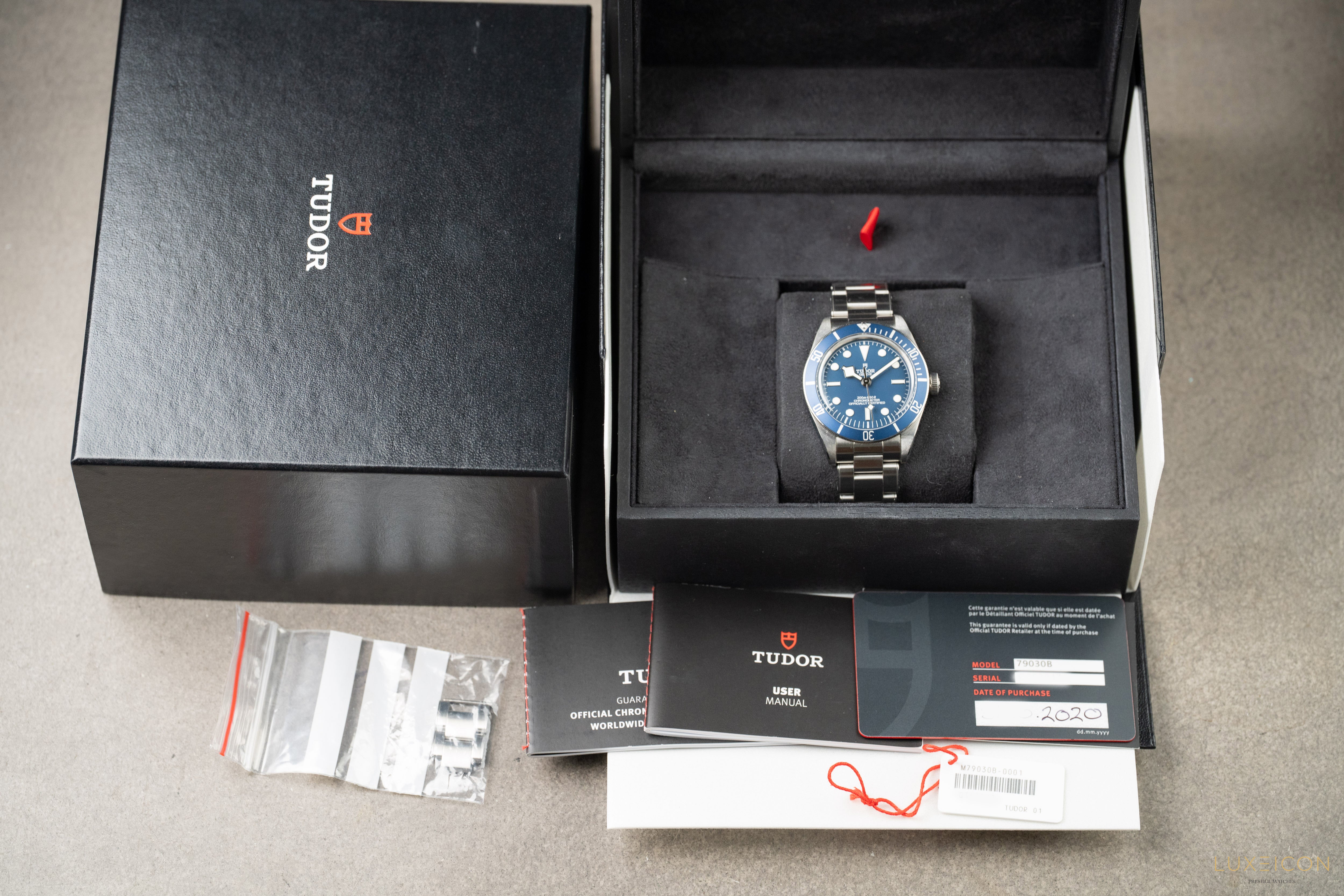 Tudor Black Bay 58 Stainless Steel Navy Blue 39mm 79030B fullset