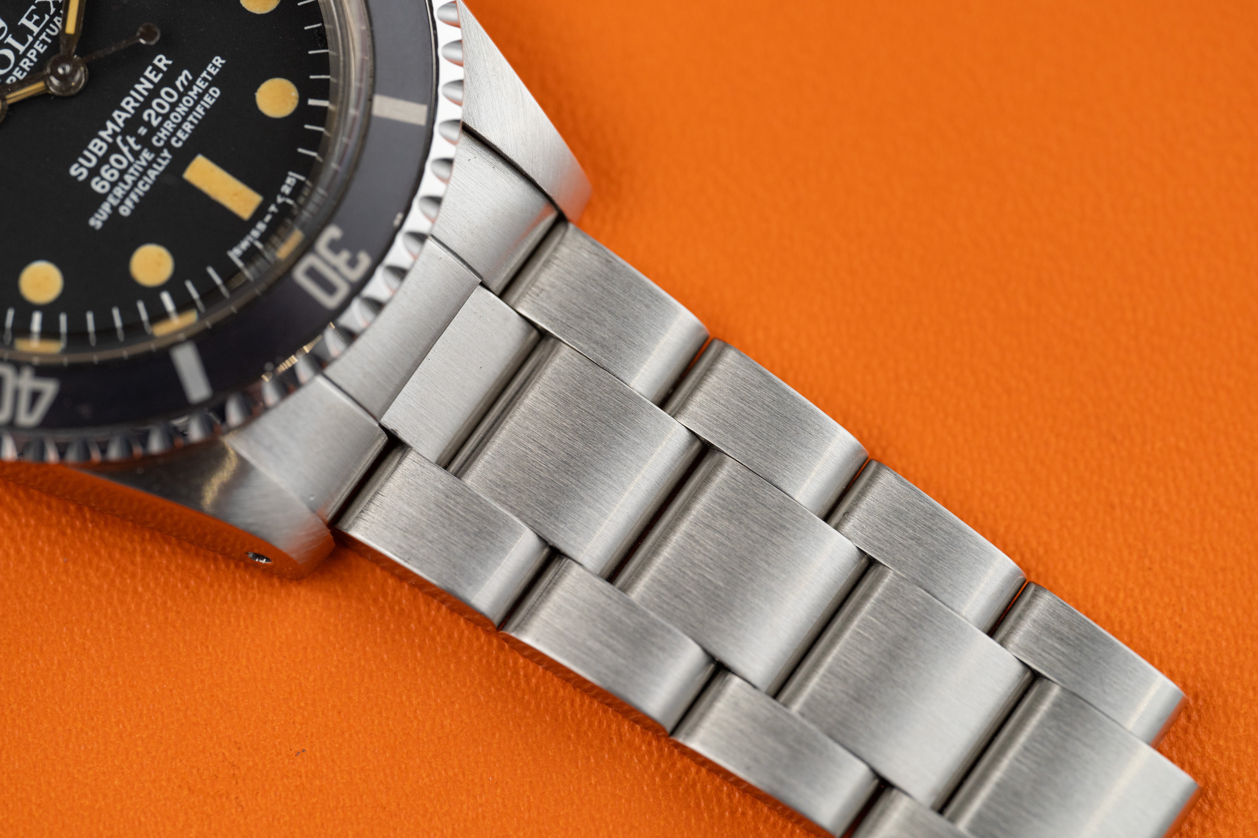 Rolex Submariner Date Vintage Matte pumpkin Dial 1680 Year 1978