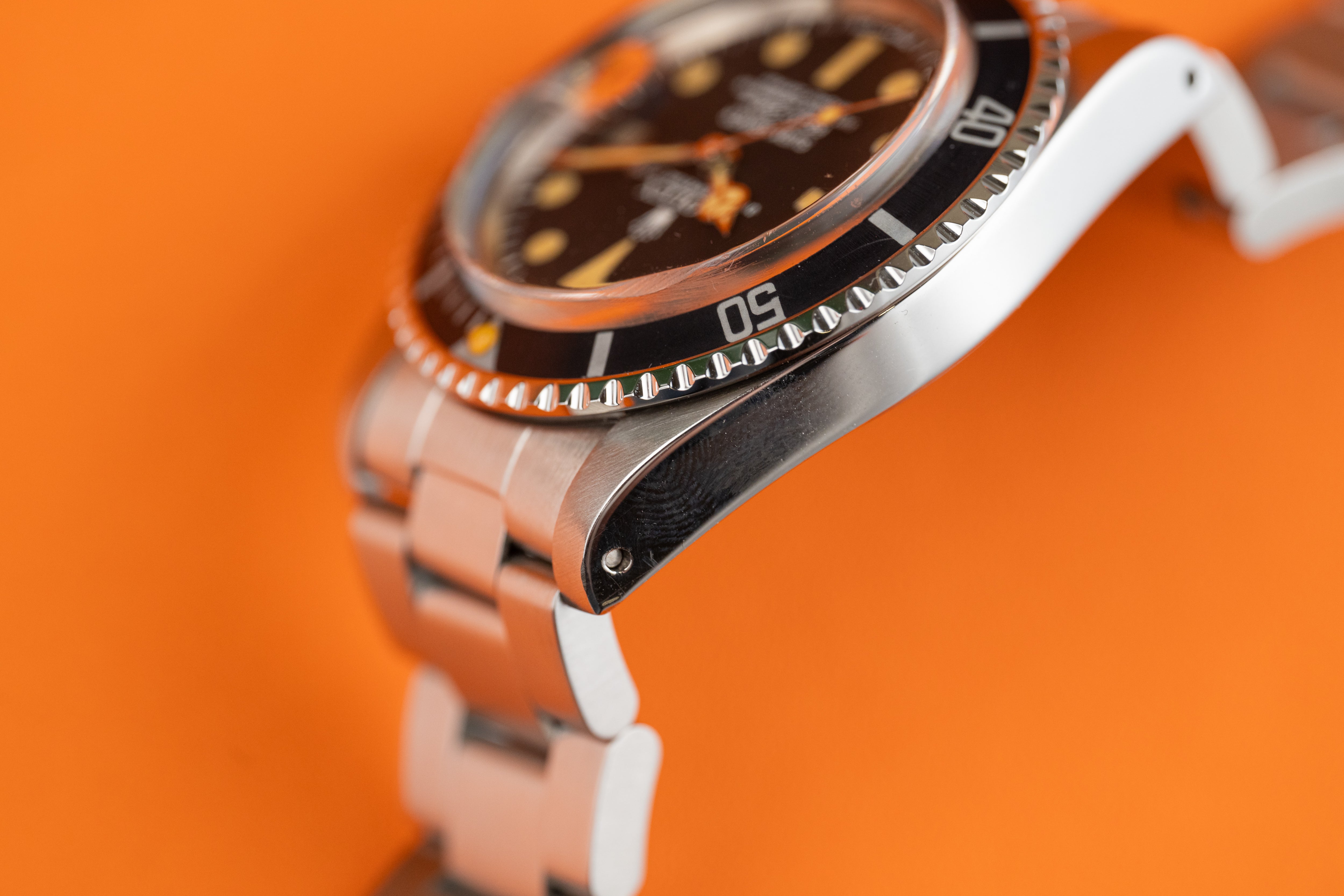 Rolex Submariner Date Vintage Matte pumpkin Dial 1680 Year 1978