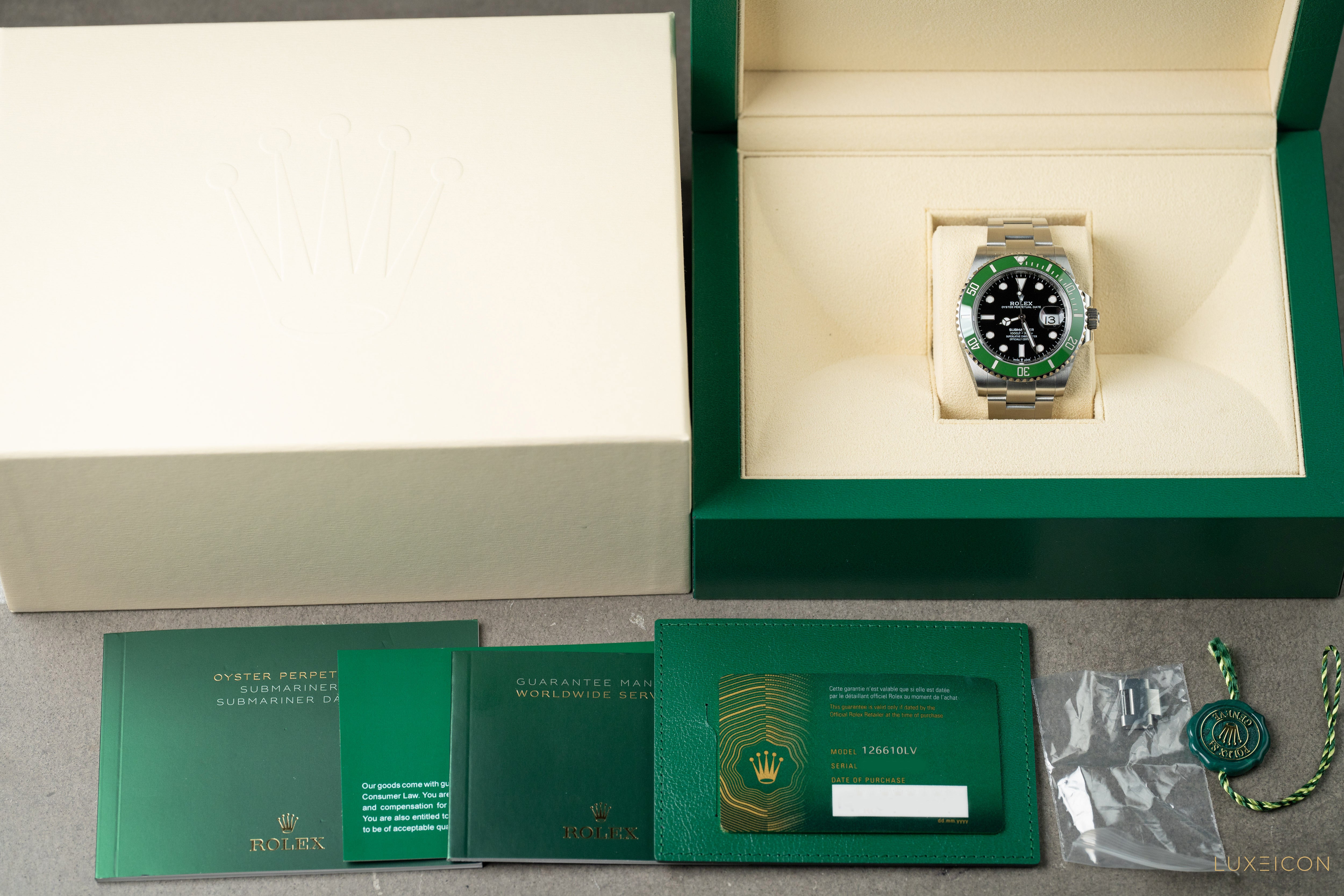 Rolex Submariner Date 41mm Starbucks 126610LV Unworn fully stickered 2024