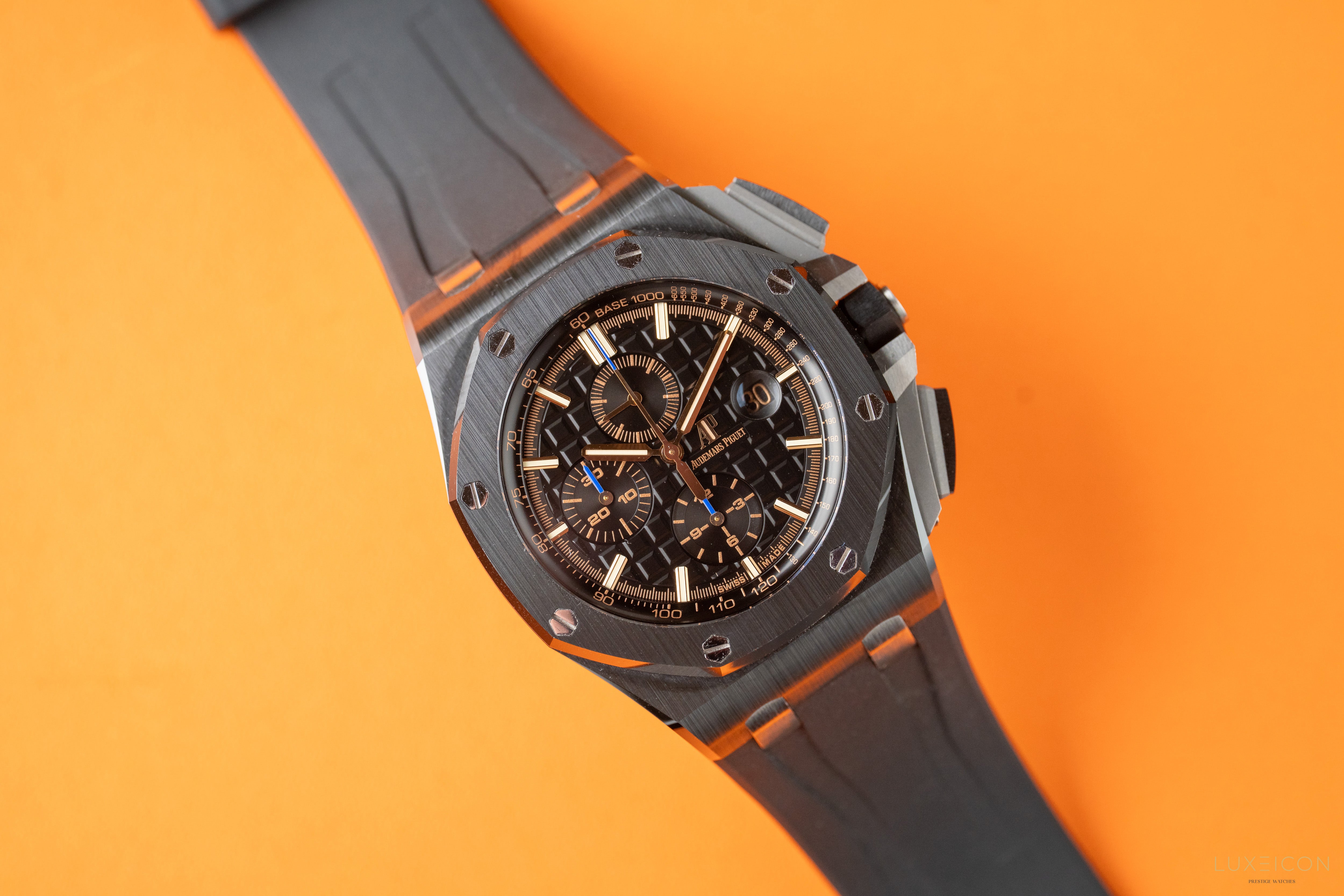 Audemars Piguet Royal Oak Offshore Chronograph Black Dial Ceramic Rubber 26405CE