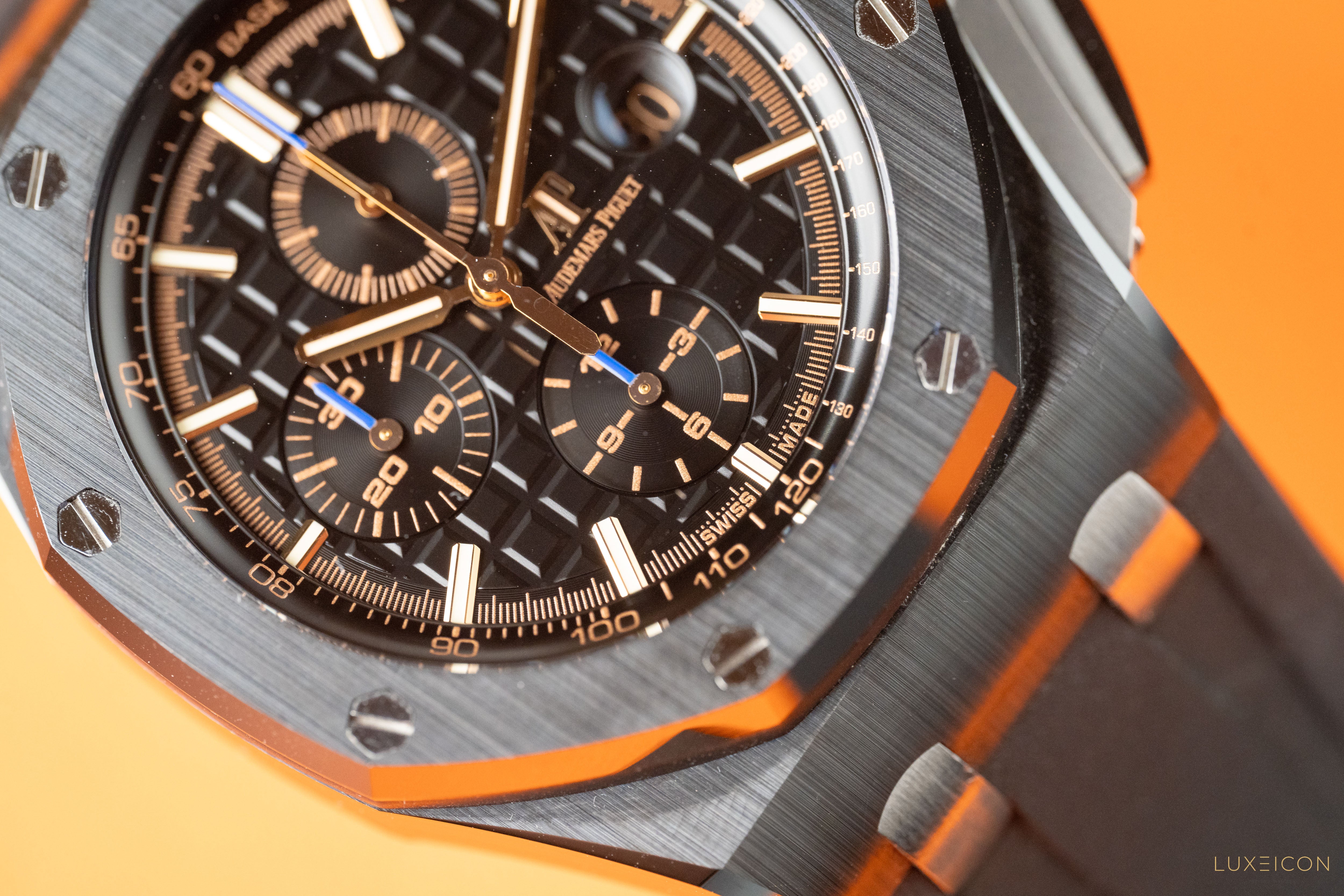 Audemars Piguet Royal Oak Offshore Chronograph Black Dial Ceramic Rubber 26405CE