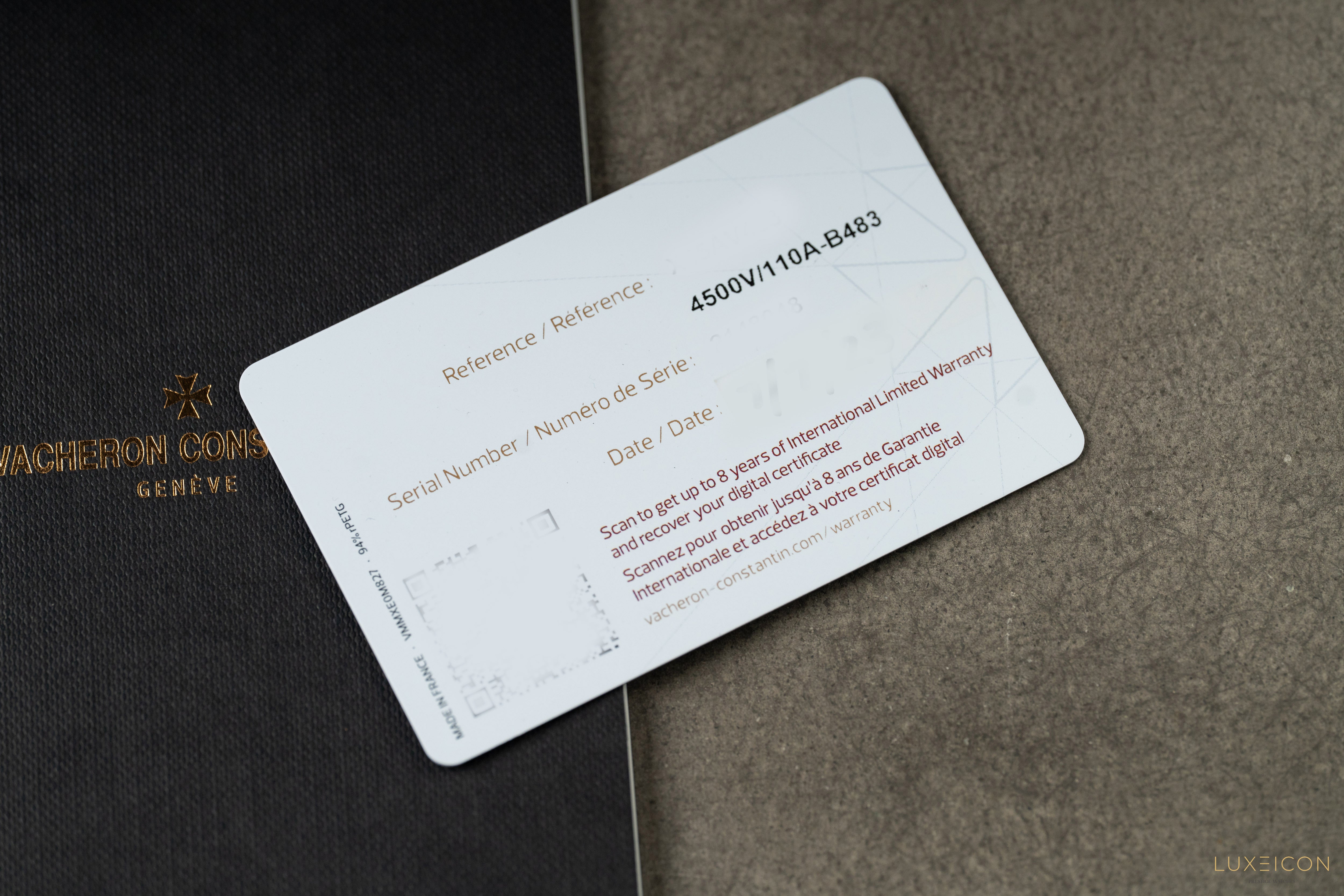 Vacheron Constantin Overseas 4500V/110A-B483 41 mm steel black dial 2023