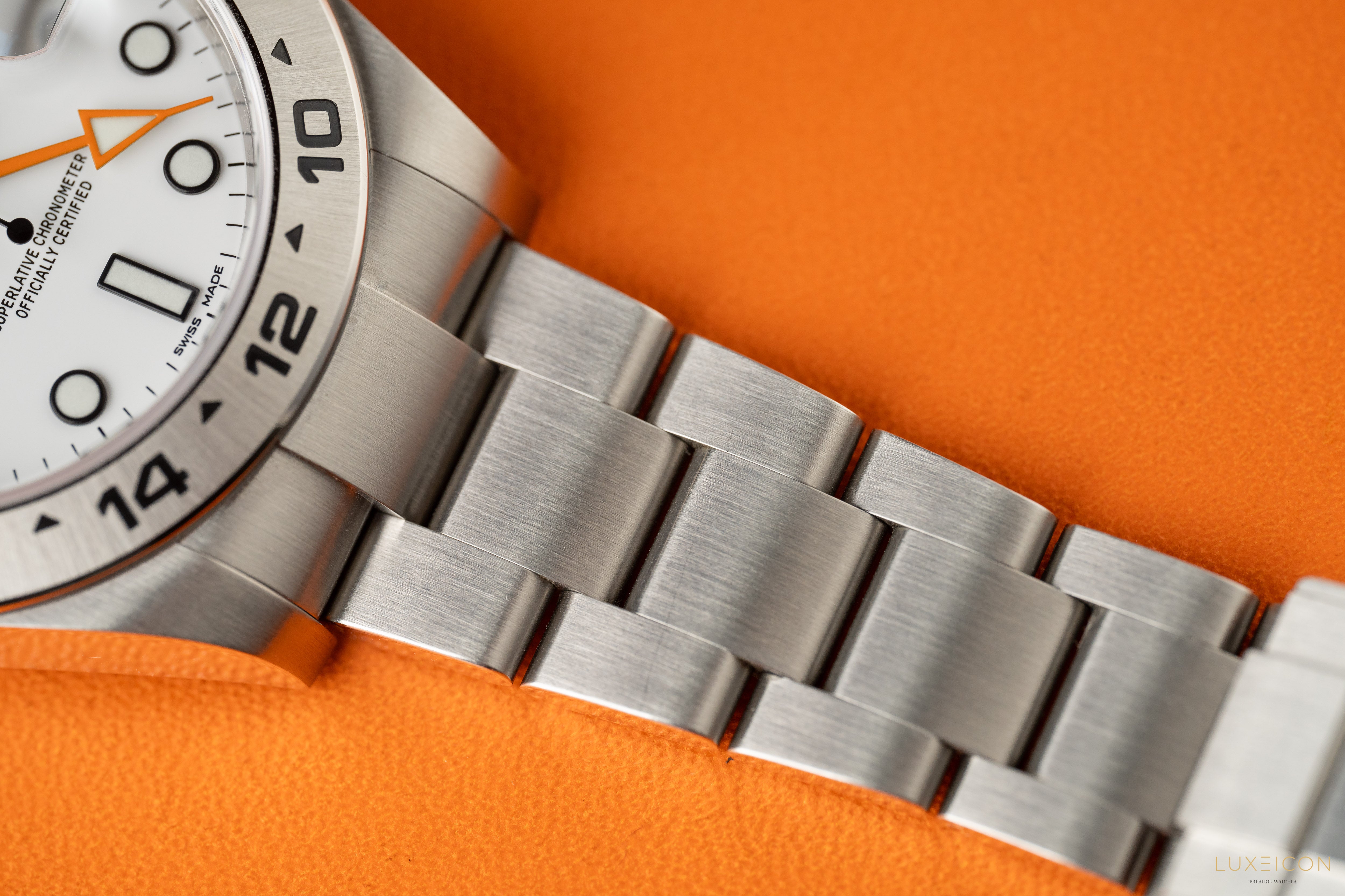 Rolex Explorer II 42mm Stainless Steel White Dial &amp; Steel Bezel 216570 2020