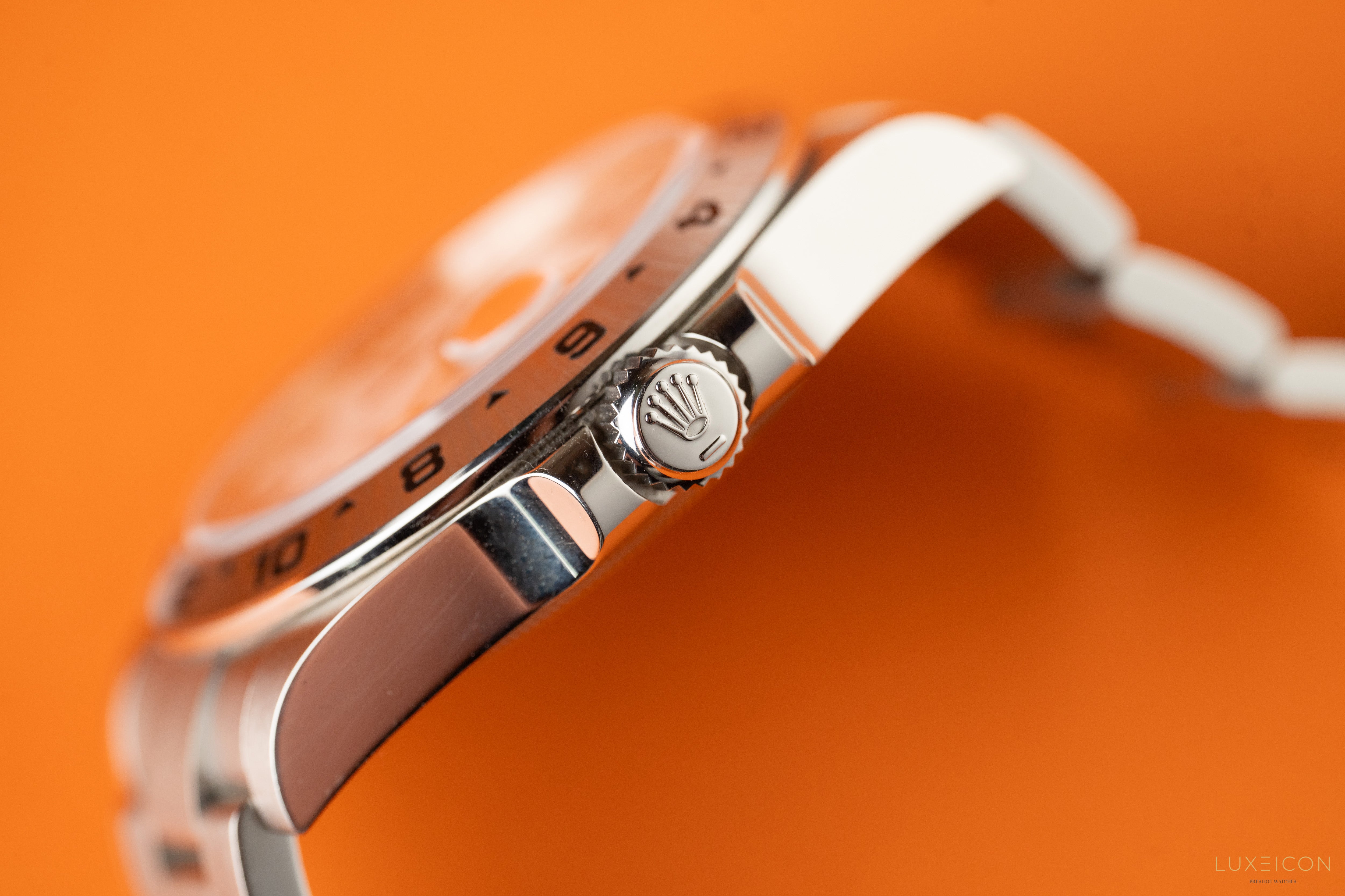 Rolex Explorer II 42mm Stainless Steel White Dial &amp; Steel Bezel 216570 2020