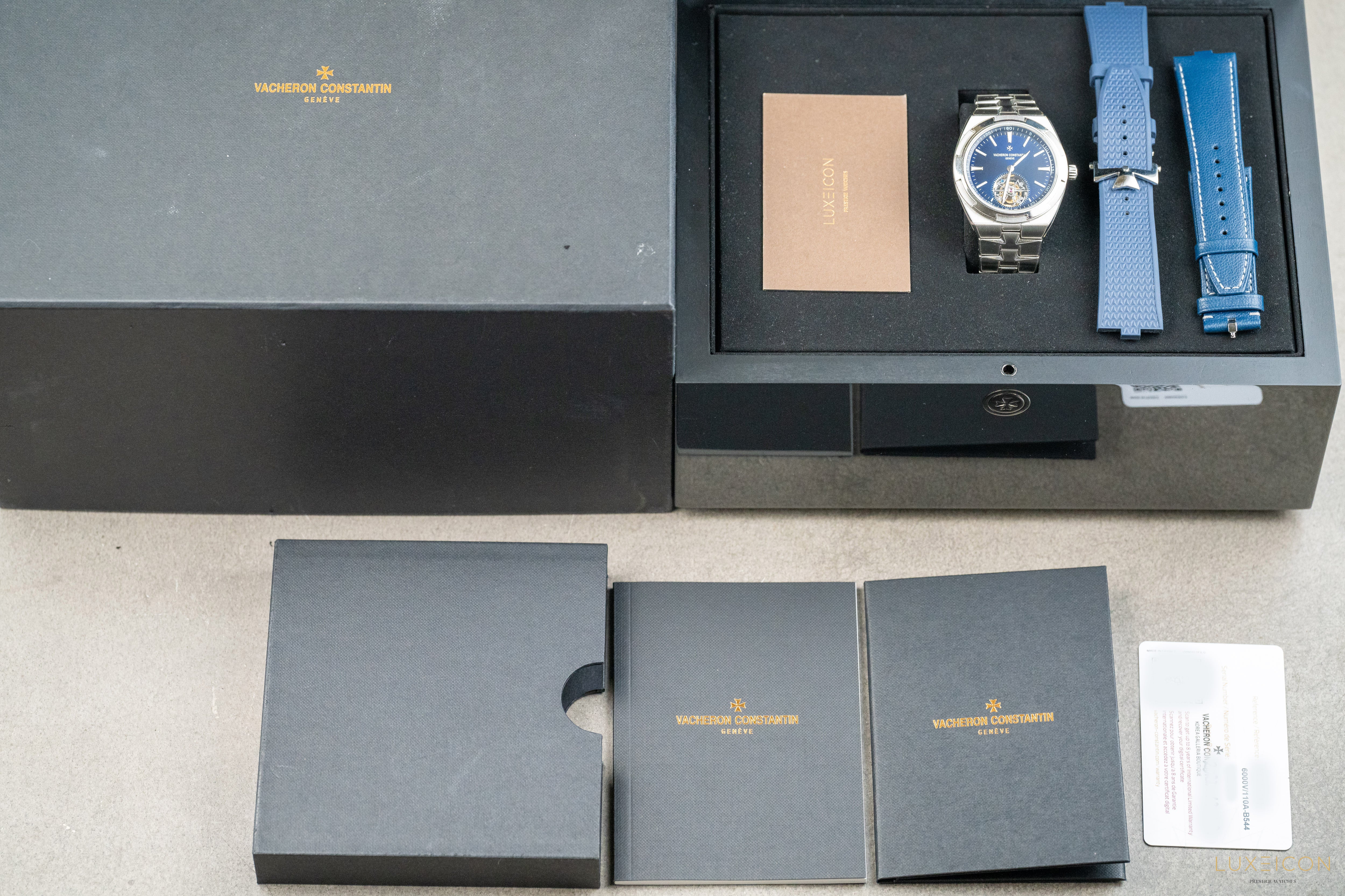 Vacheron Constantin Overseas Tourbillon 42.5mm Blue Dial 2022