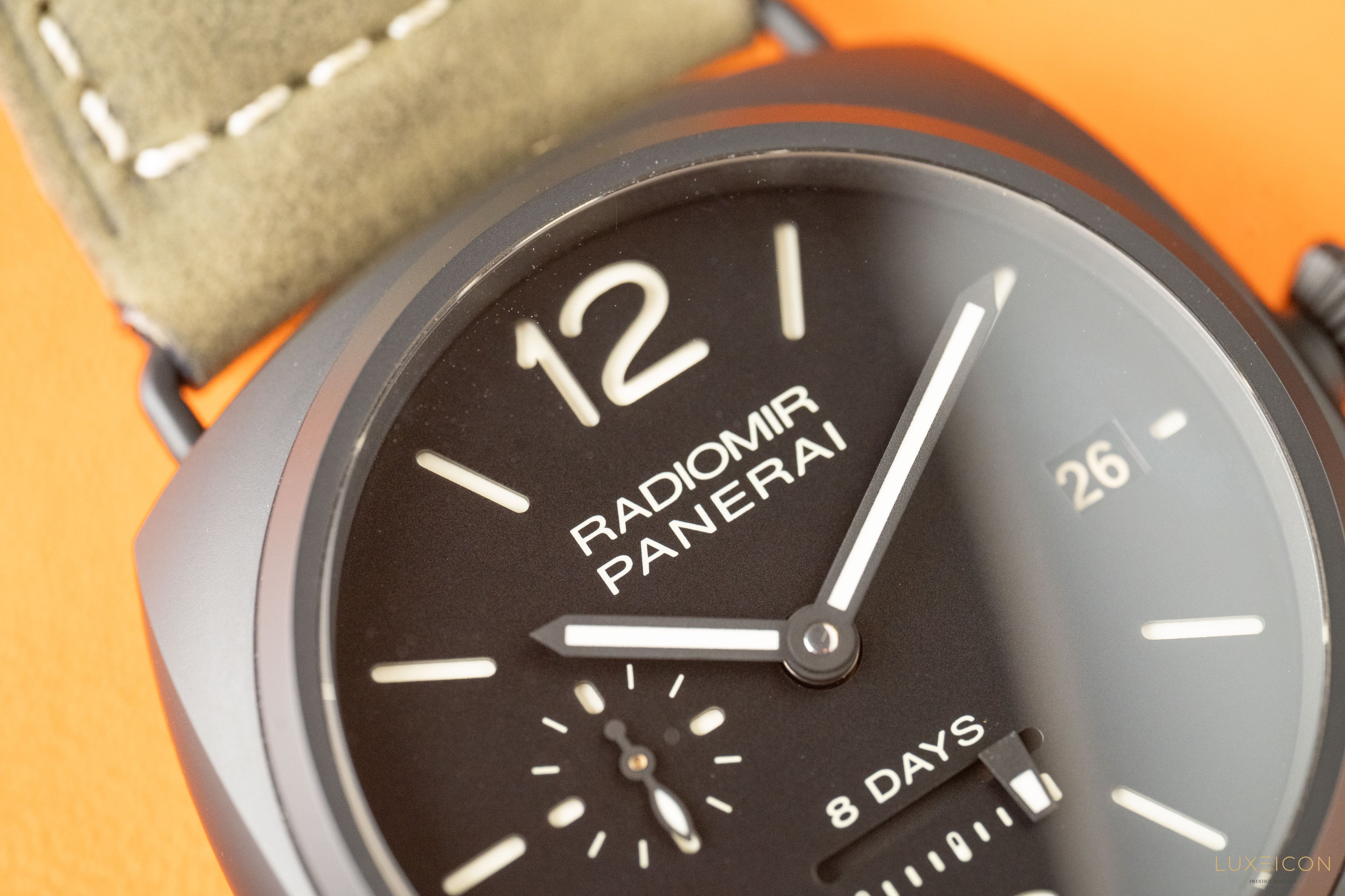 Panerai Radiomir 8 Days Ceramica 8 Days Ceramic Black Dial 45mm PAM00384