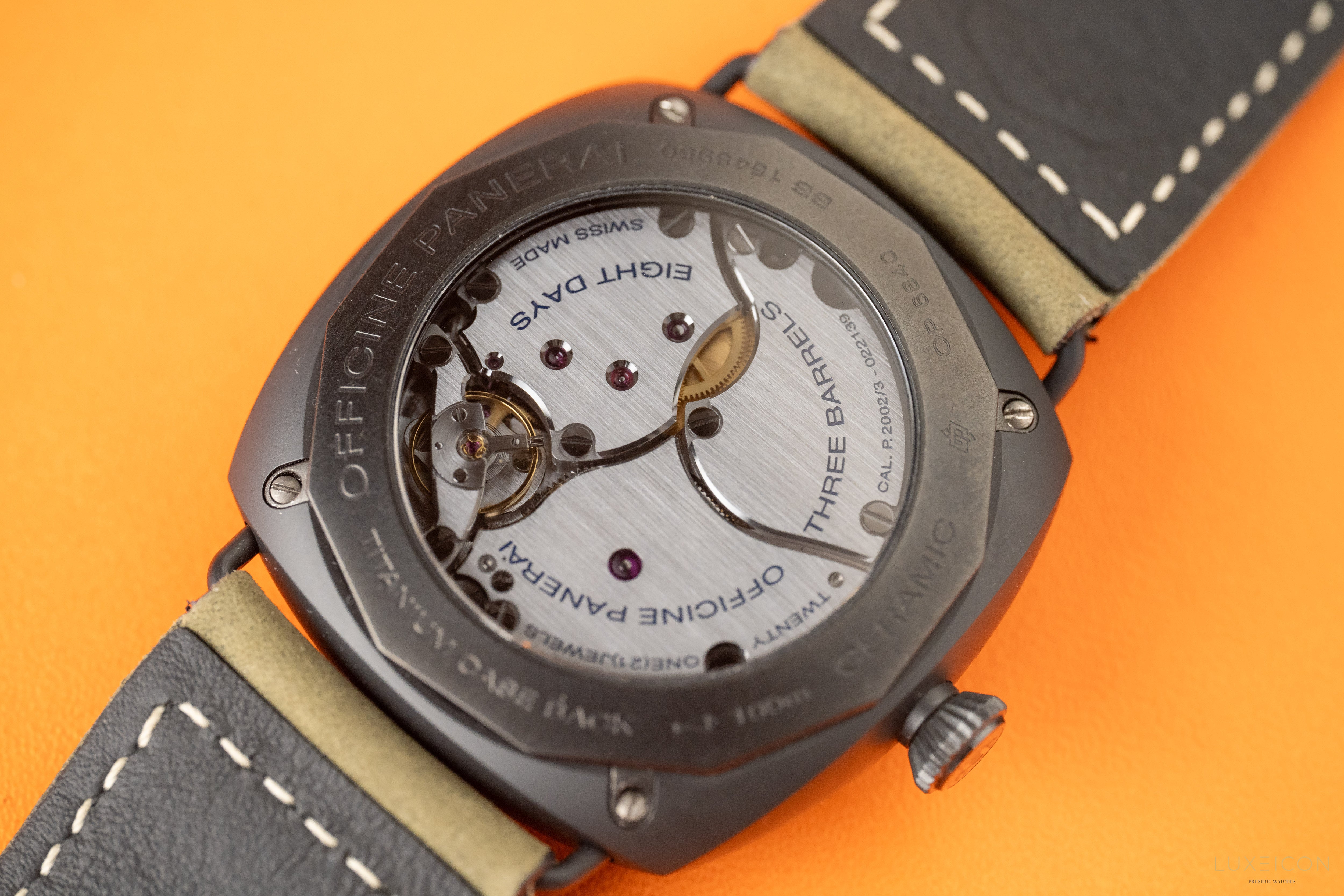 Panerai Radiomir 8 Days Ceramica 8 Days Ceramic Black Dial 45mm PAM00384