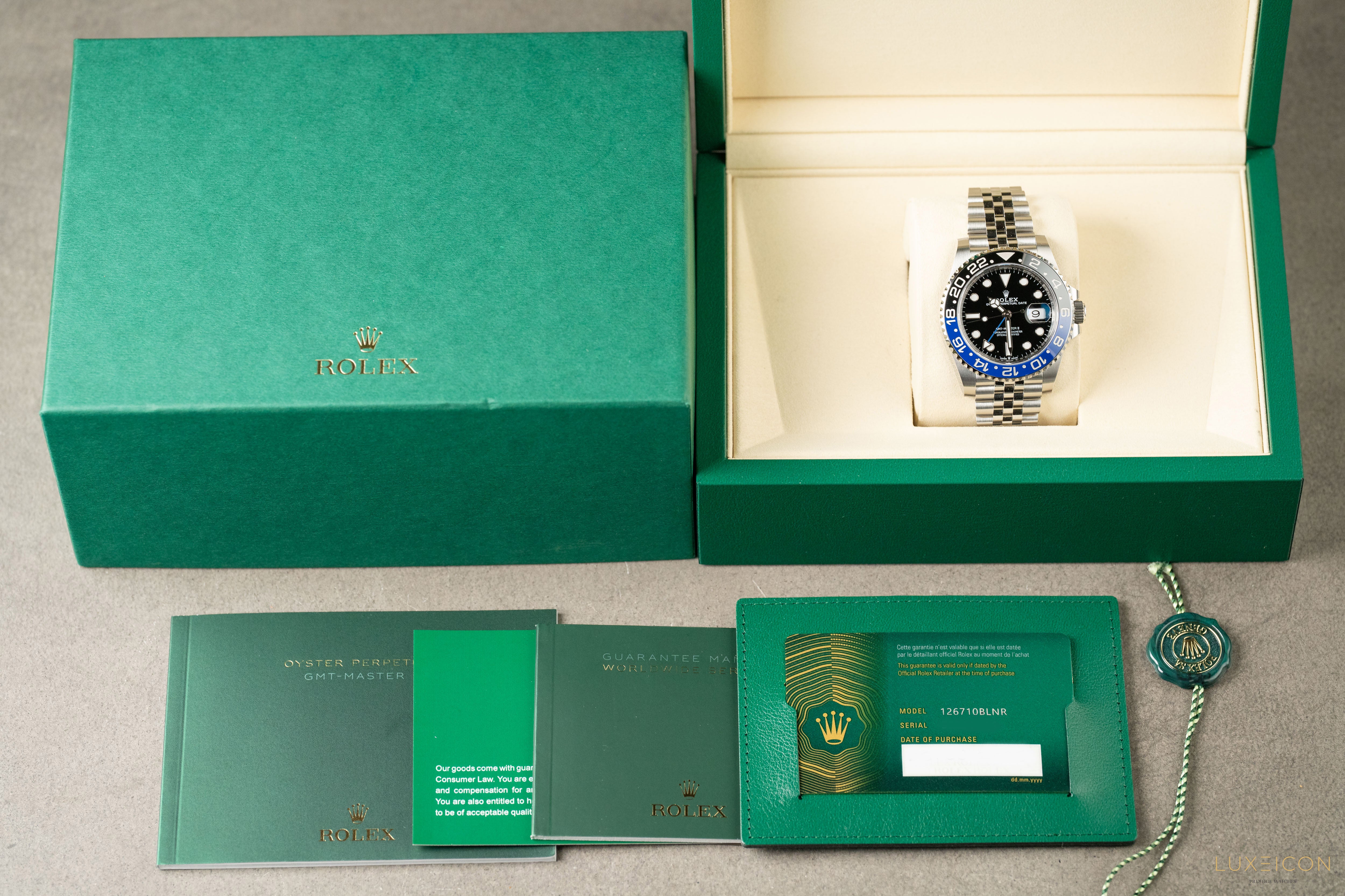 Rolex GMT-Master II Batgirl Jubilee Bracelet 126710BLNR Bagirl 2025