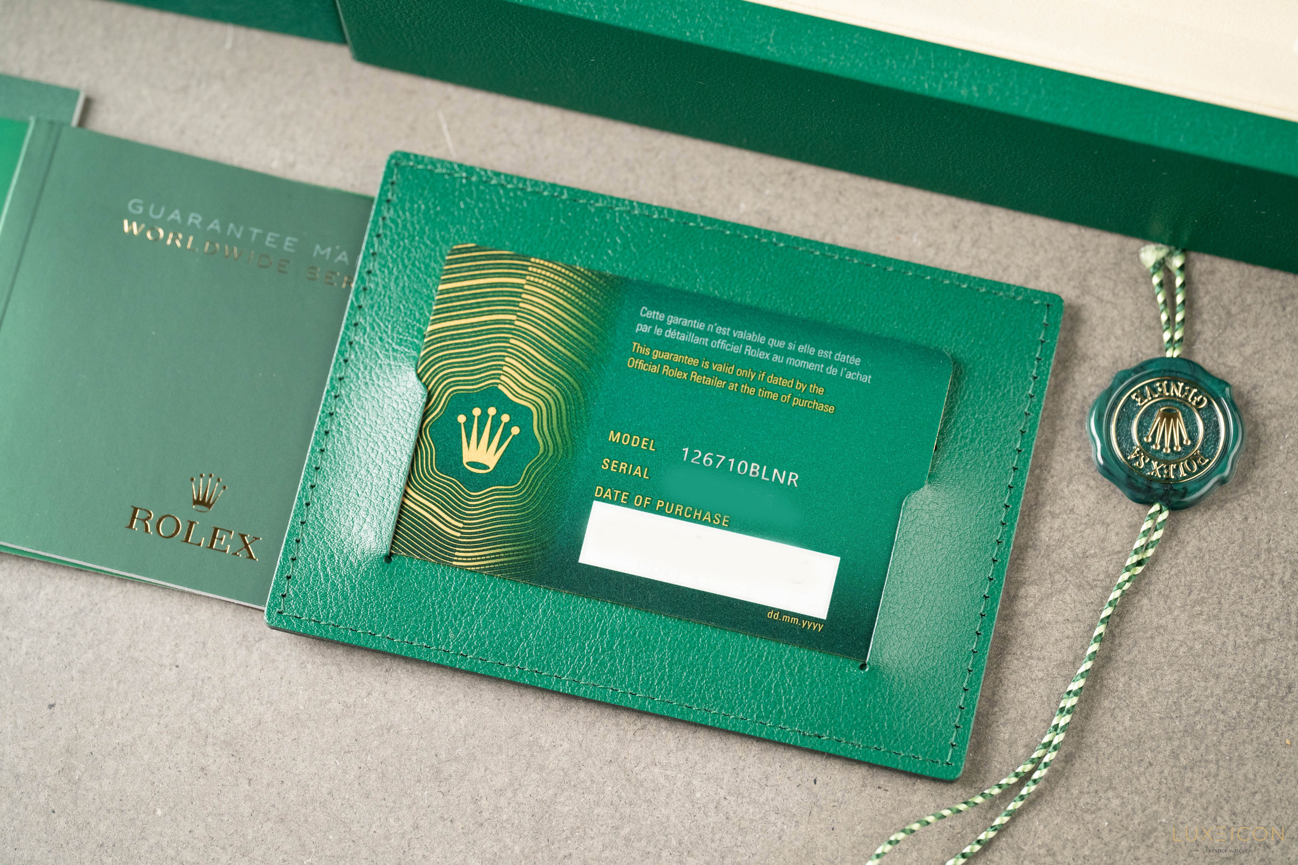 Rolex GMT-Master II Batgirl Jubilee Bracelet 126710BLNR Bagirl 2025