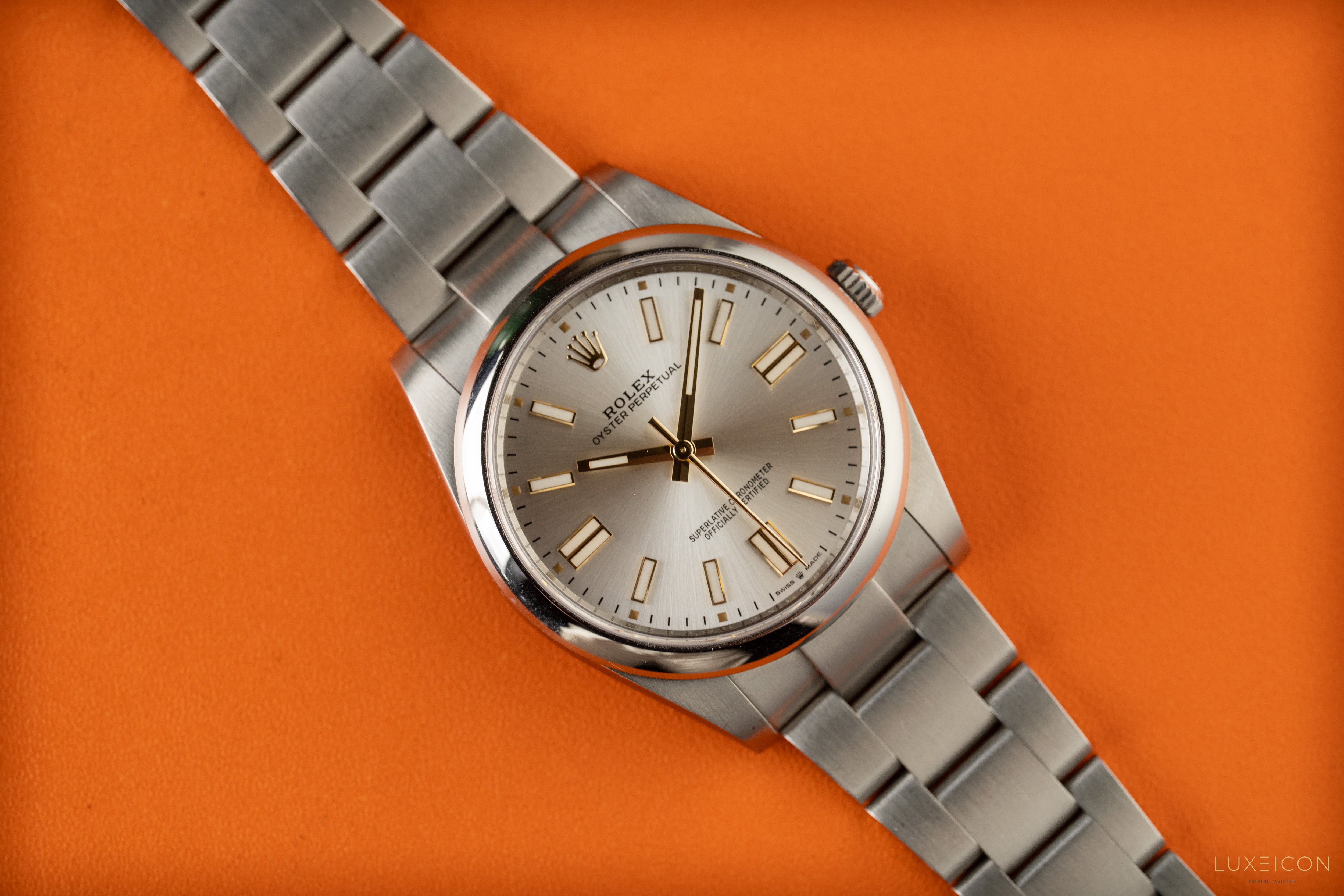 Rolex Oyster Perpetual 41mm 124300 Men’s Stainless Steel Silver Dial 2022