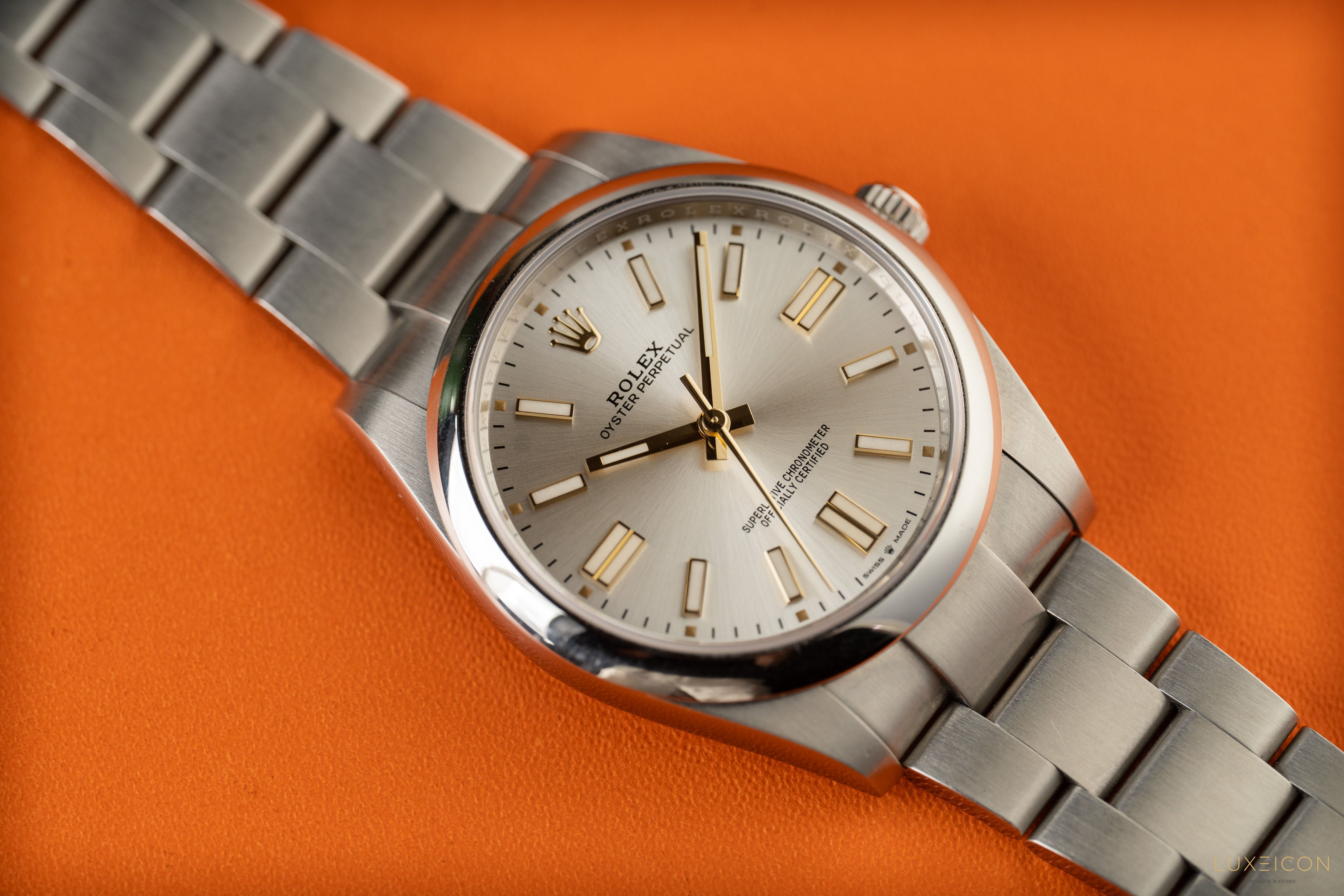 Rolex Oyster Perpetual 41mm 124300 Men’s Stainless Steel Silver Dial 2022