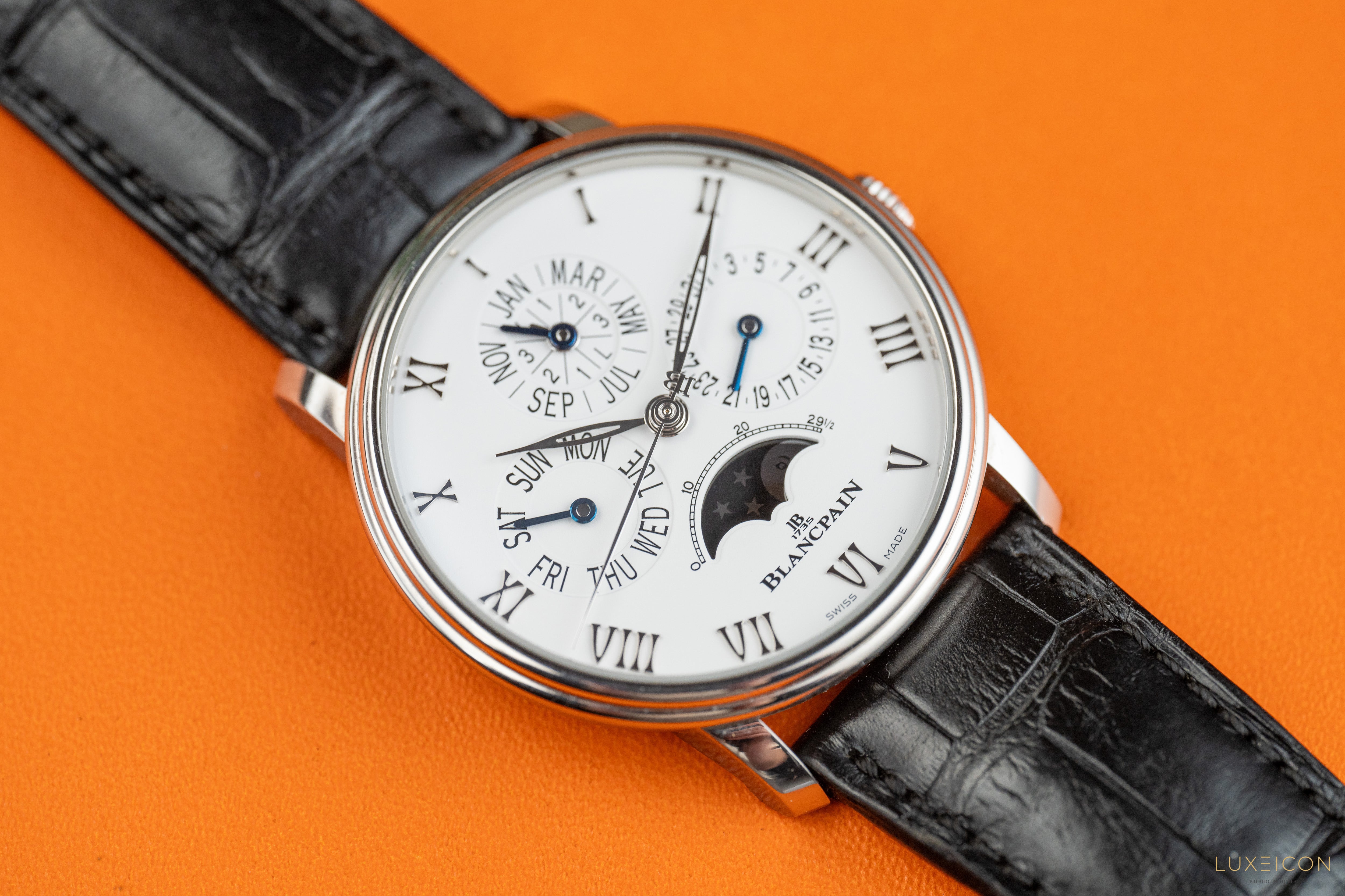 Blancpain Villeret Quantième Perpétuel Phases De Lune 6656-1127-55B 2024