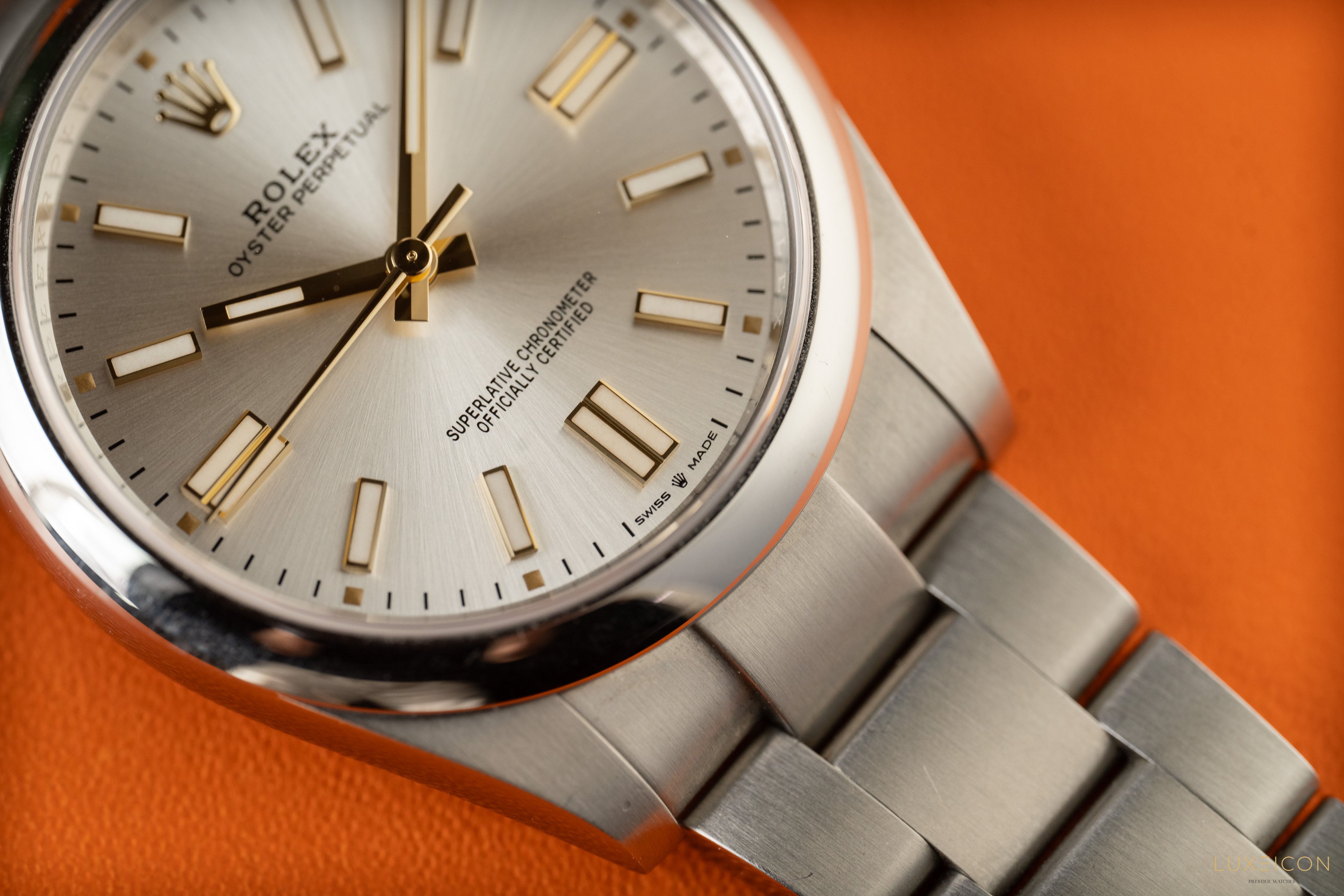 Rolex Oyster Perpetual 41mm 124300 Men’s Stainless Steel Silver Dial 2022