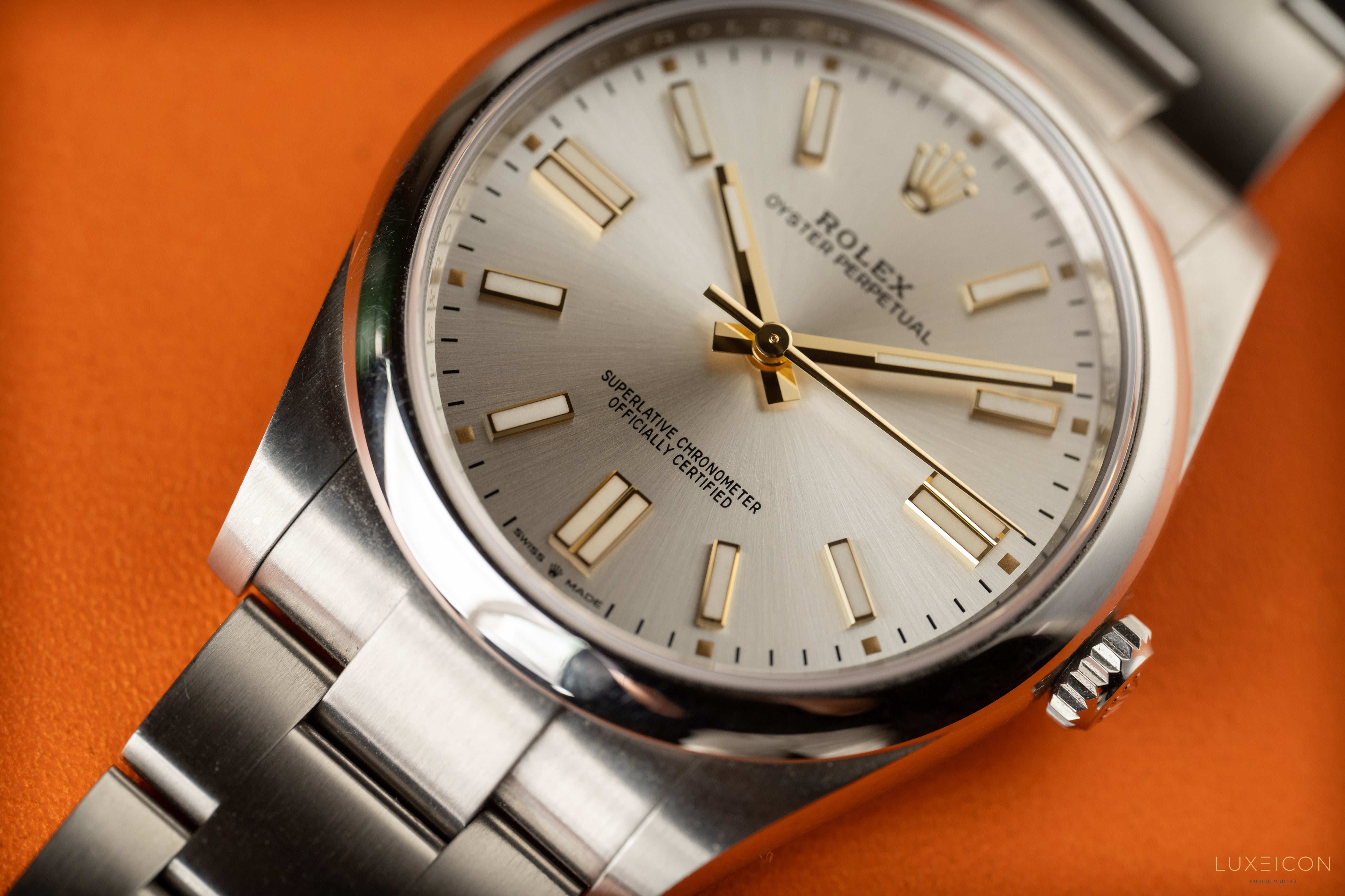 Rolex Oyster Perpetual 41mm 124300 Men’s Stainless Steel Silver Dial 2022