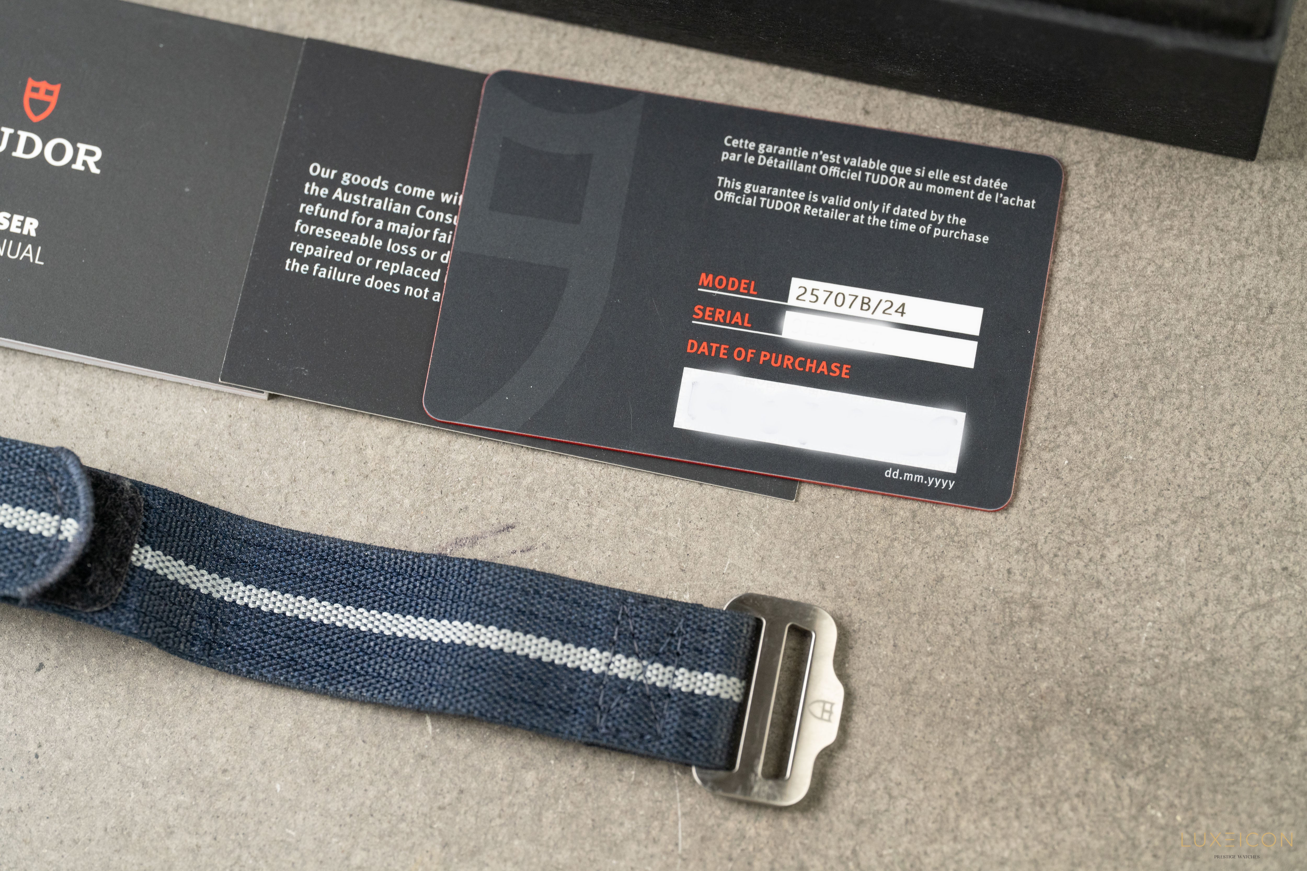 Tudor Pelagos FXD | Titanium | Blue Dial | 25707B/24| Box & Papers | 2025