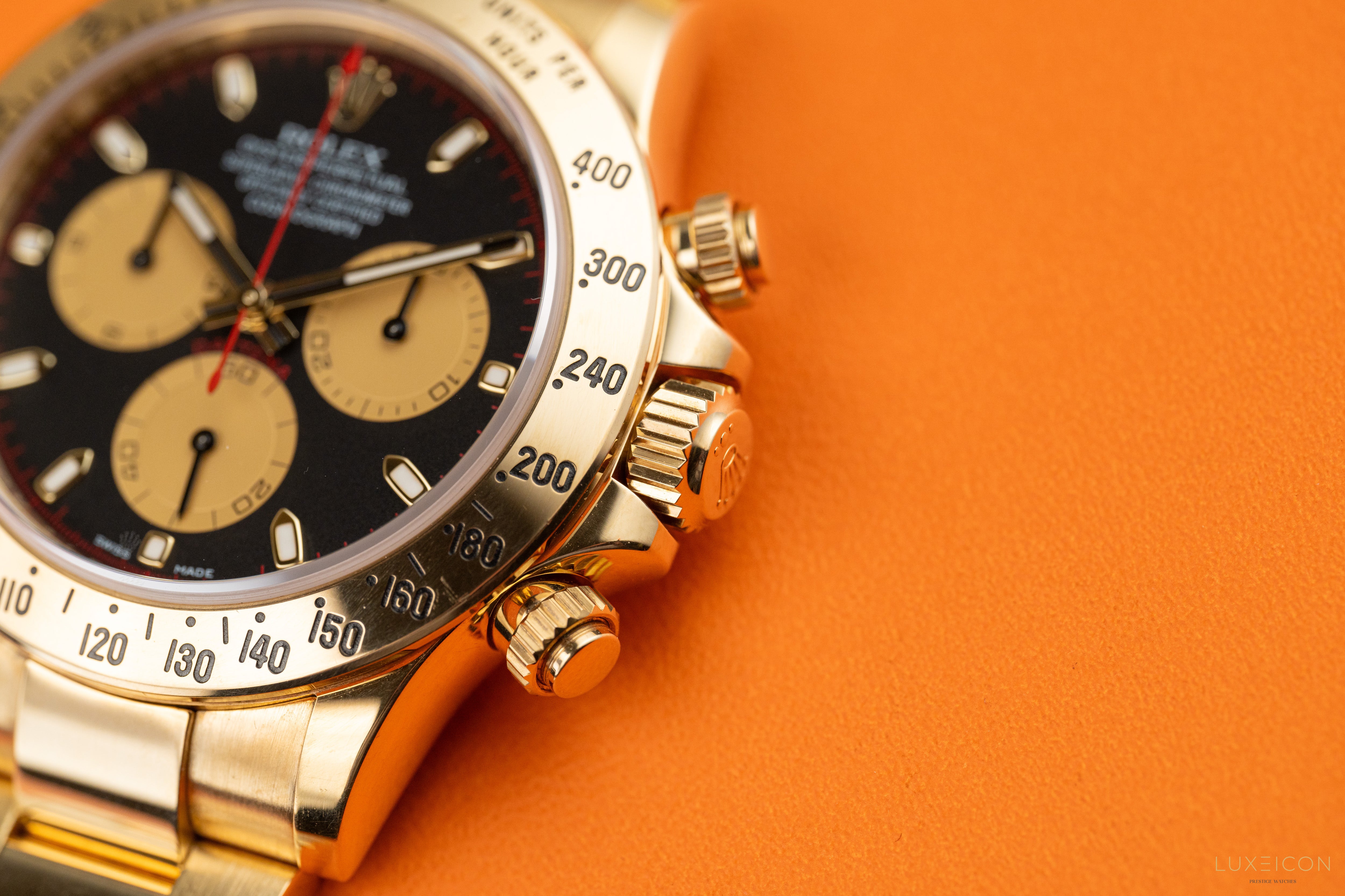 Rolex Cosmograph Daytona Yellow Gold Paul Newman dial 40mm 116528 2018