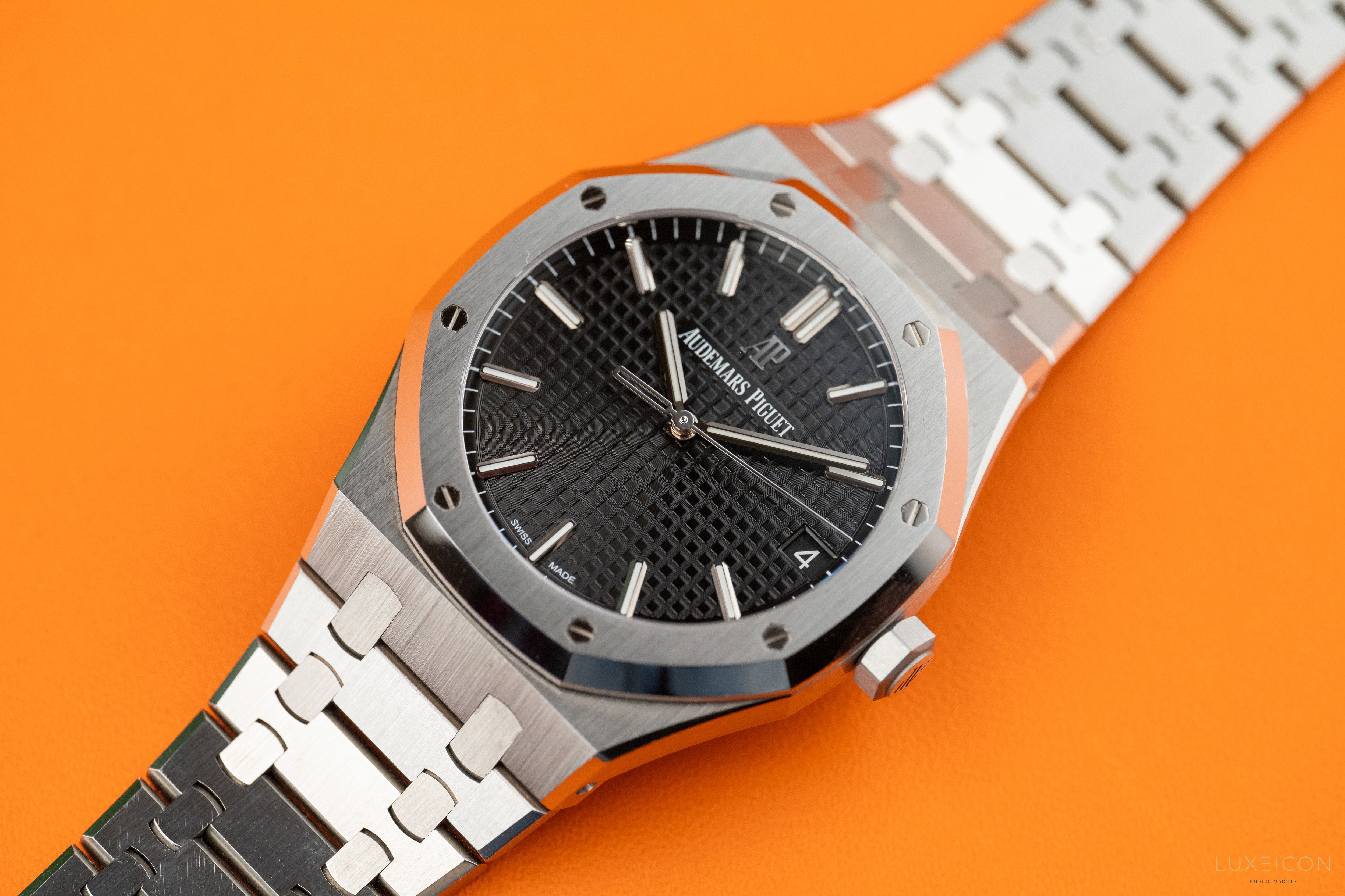 Audemars Piguet Royal Oak 41mm 15500ST Stainless Steel Black Dial 2022