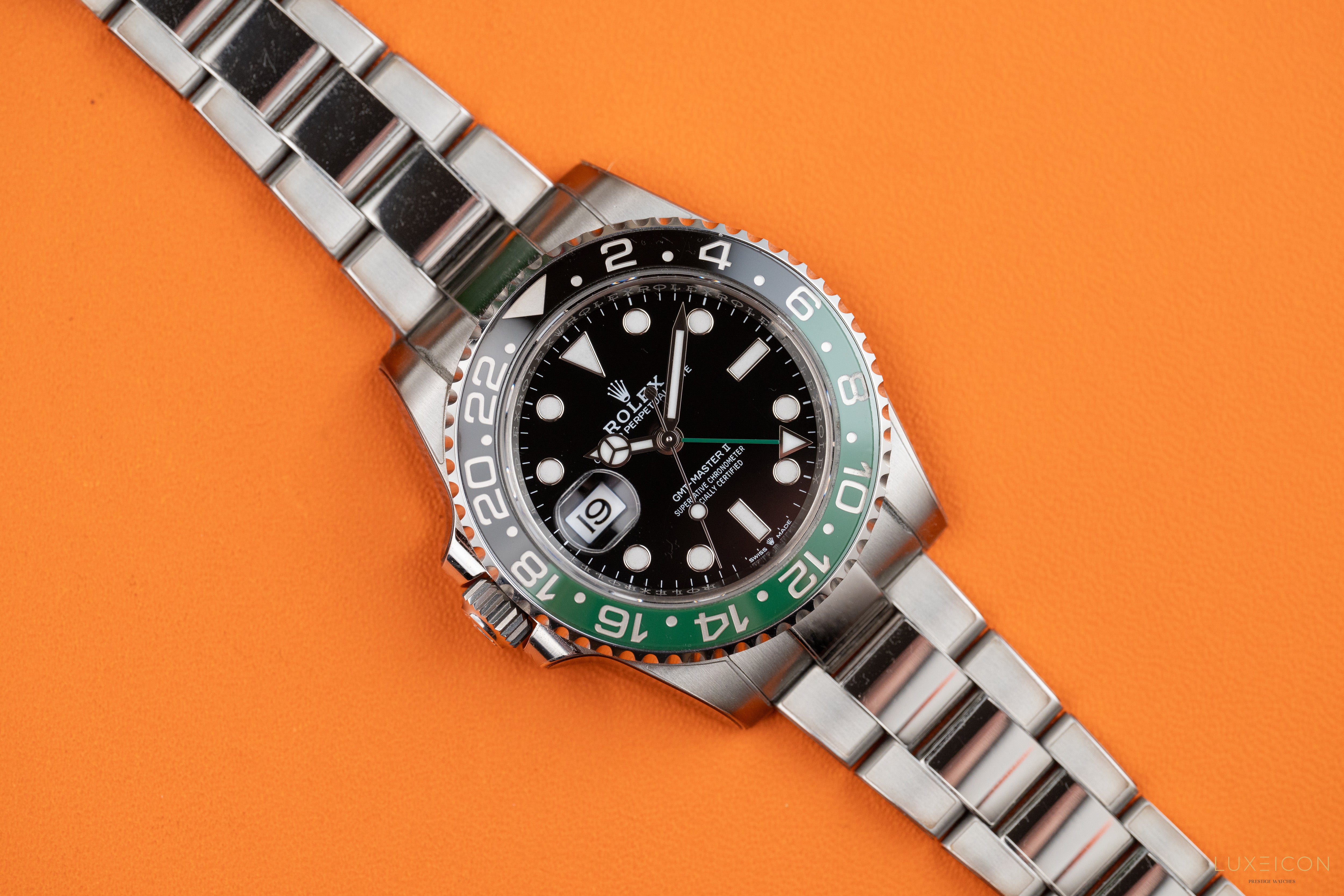 Rolex GMT-Master II Steel Sprite Lefty Oyster 126720VTNR 2023