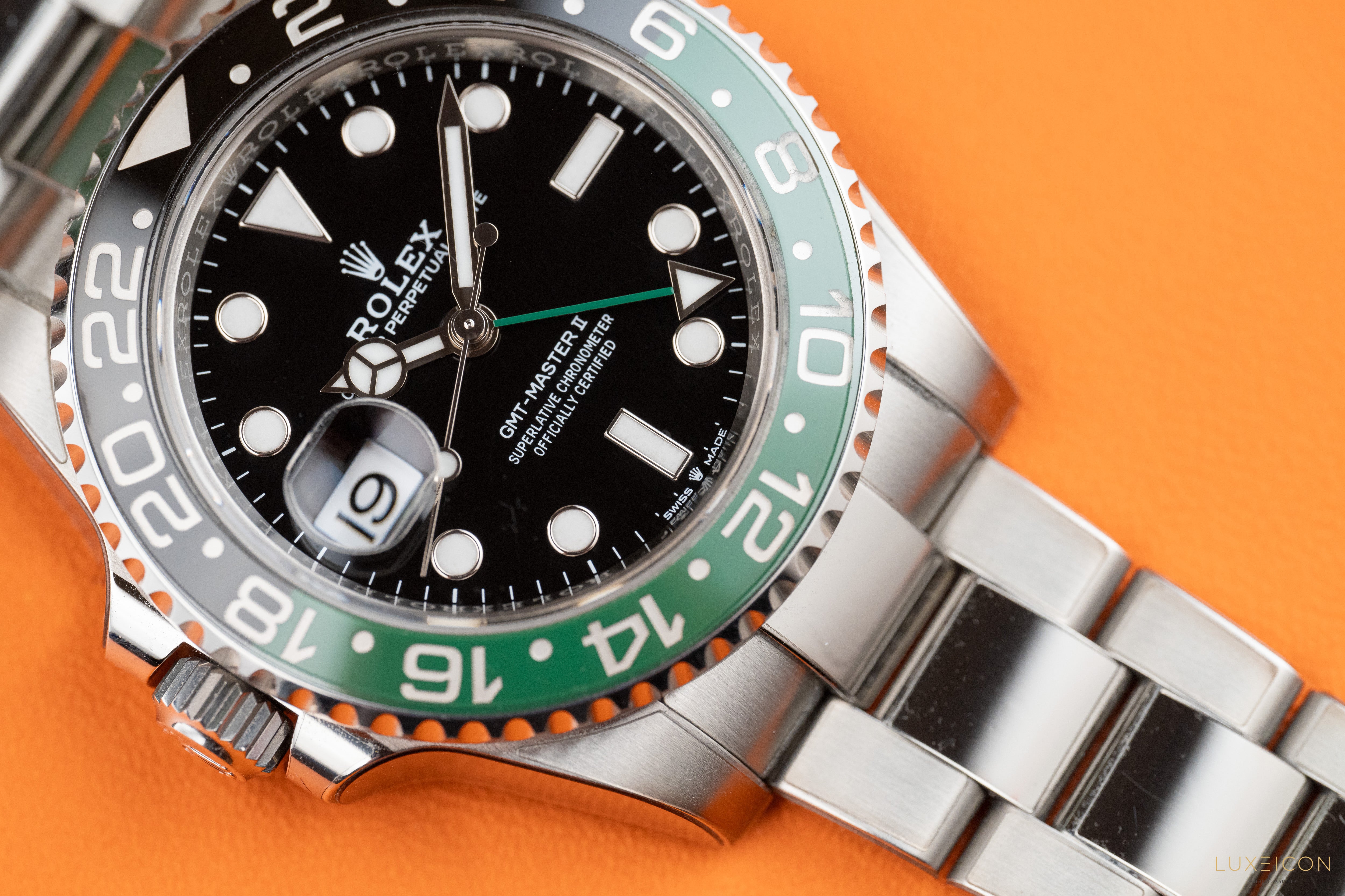 Rolex GMT-Master II Steel Sprite Lefty Oyster 126720VTNR 2023