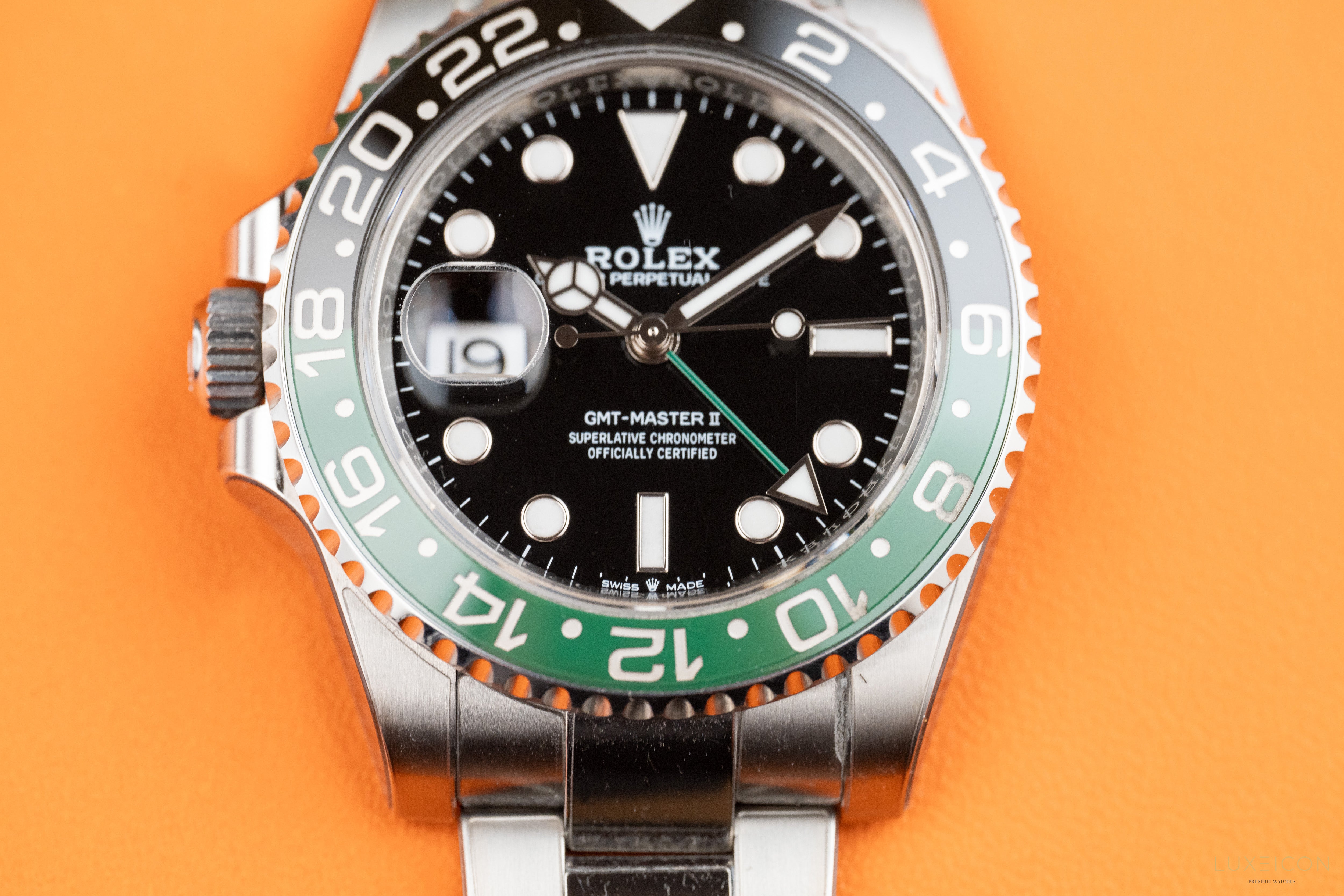 Rolex GMT-Master II Steel Sprite Lefty Oyster 126720VTNR 2023