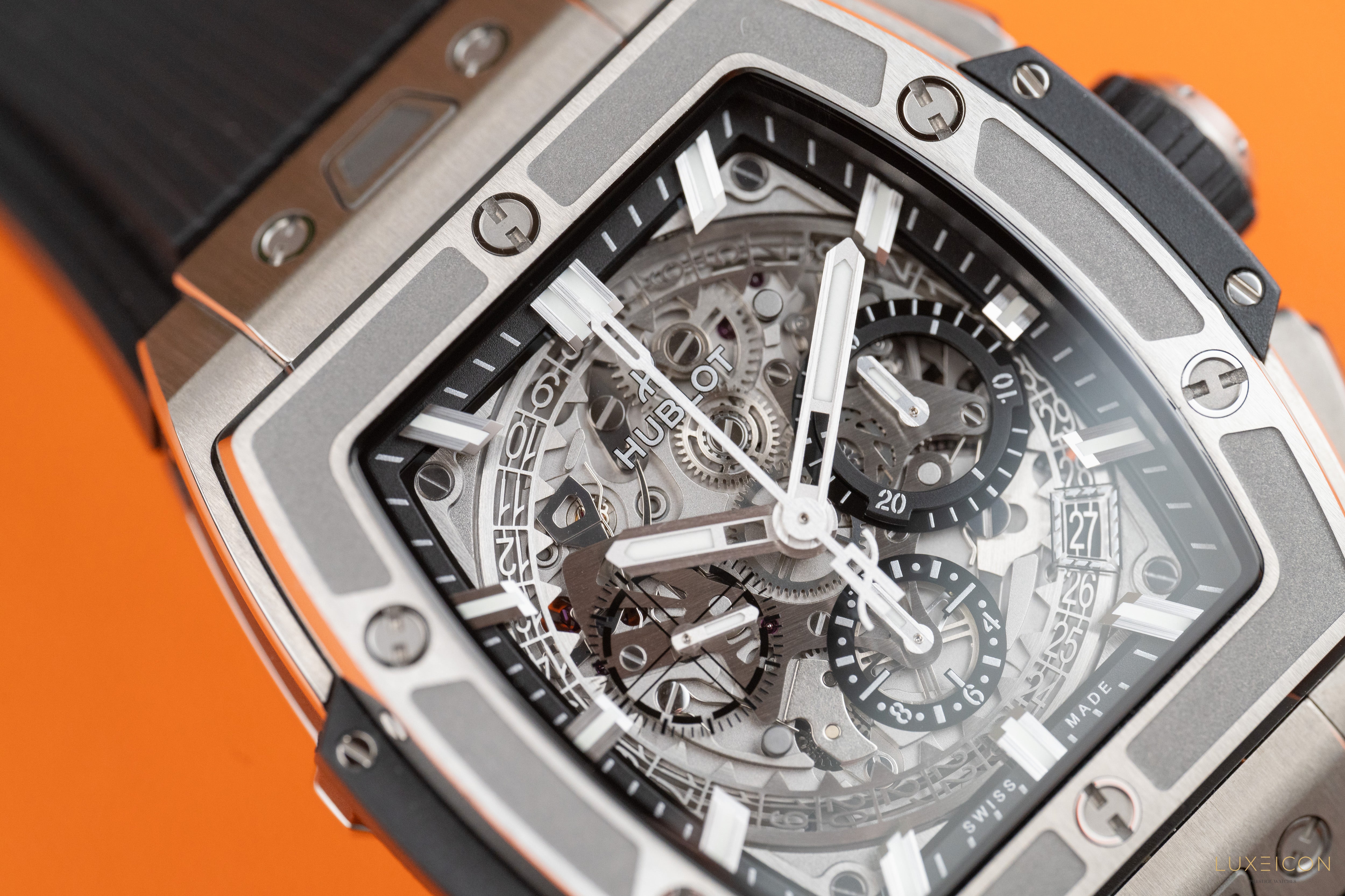 Hublot Spirit of Big Bang Titanium Chronograph Date Skeleton 42.0m 2024