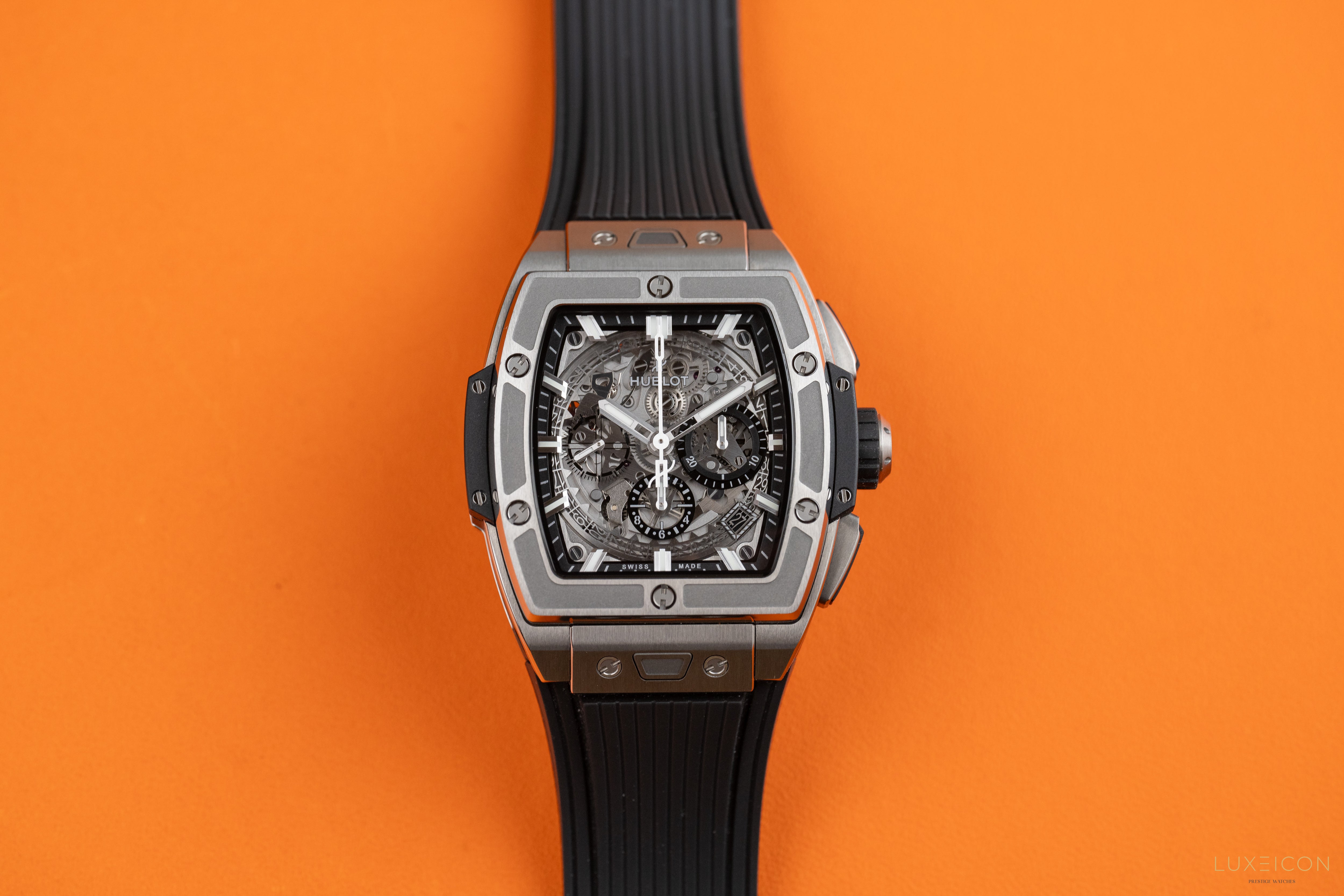 Hublot Spirit of Big Bang Titanium Chronograph Date Skeleton 42.0m 2024