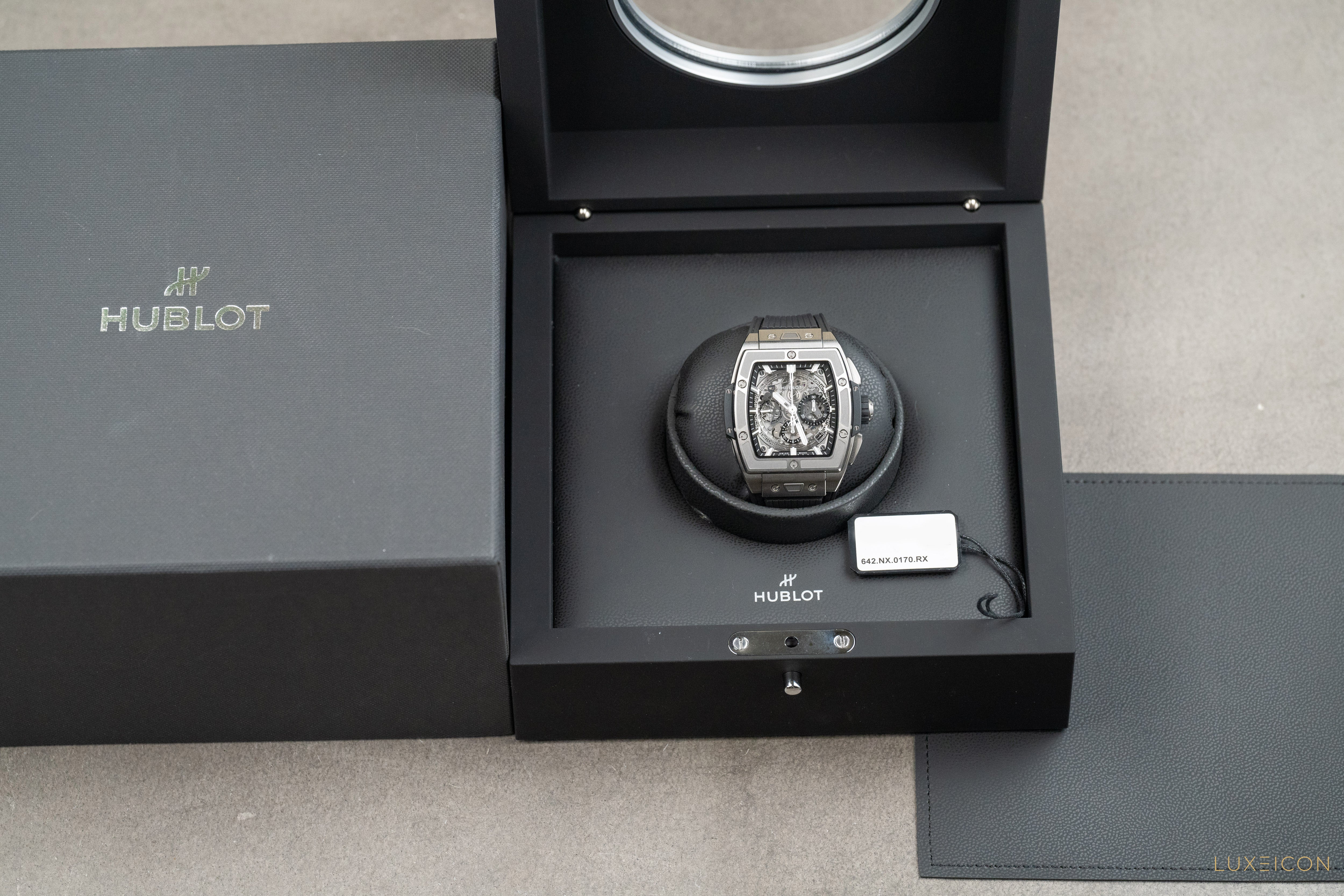 Hublot Spirit of Big Bang Titanium Chronograph Date Skeleton 42.0m 2024